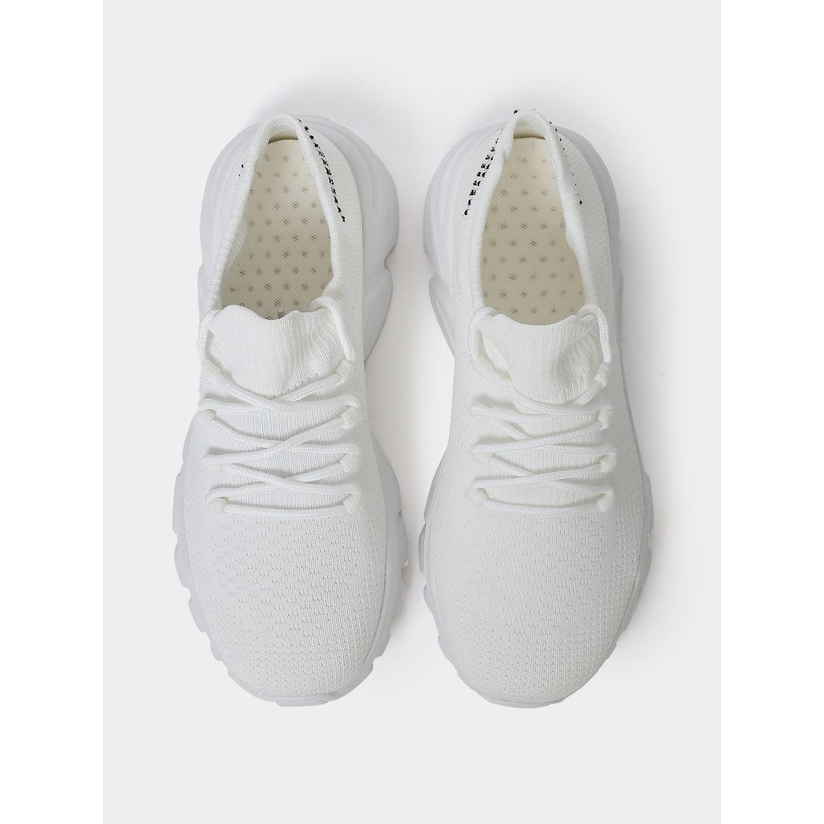 Styli Textile Knitted Upper Sneakers-women-shoes-sneakers-image-6