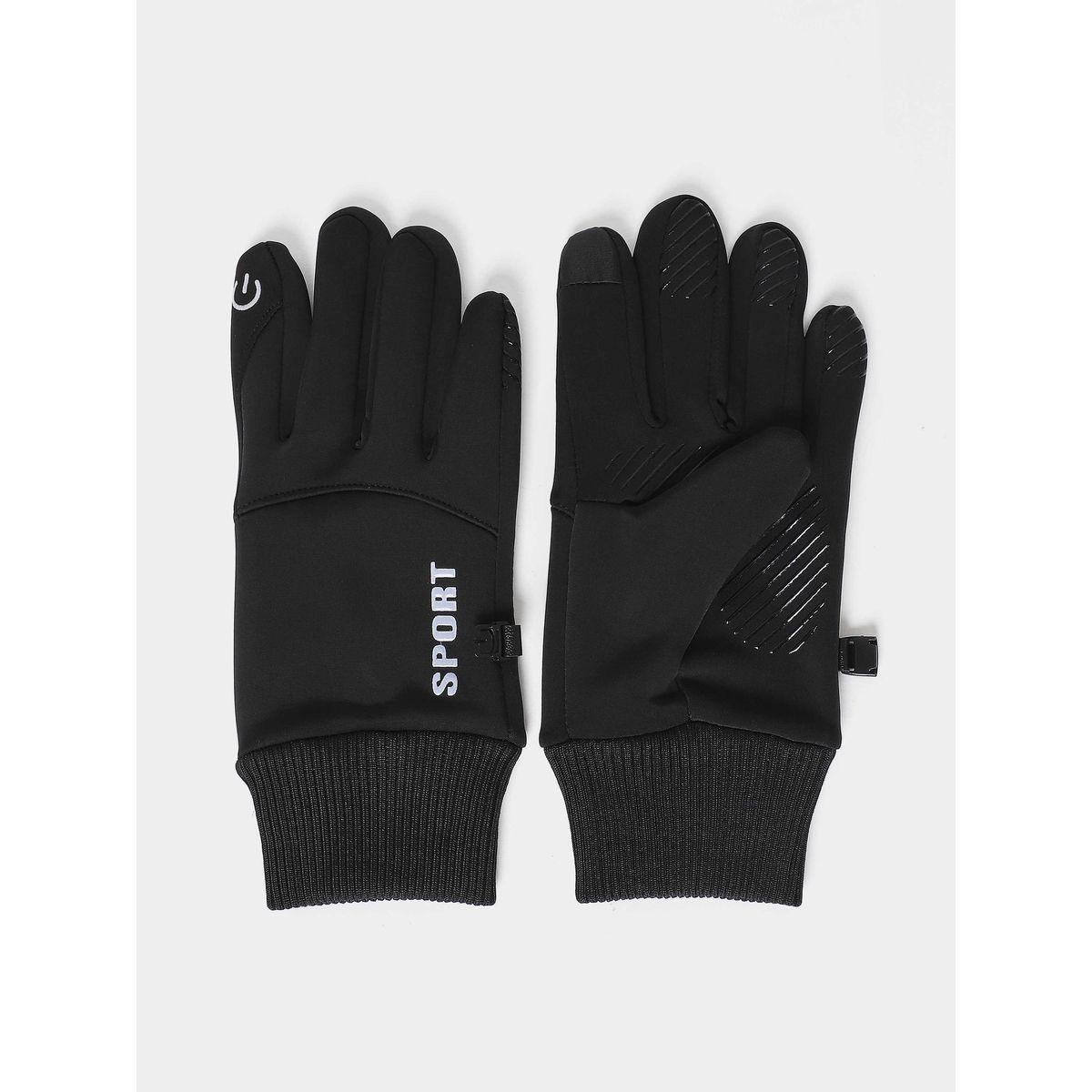 Styli Sport Print Touch-Screen Gloves-men-scarvesandgloves-image-1
