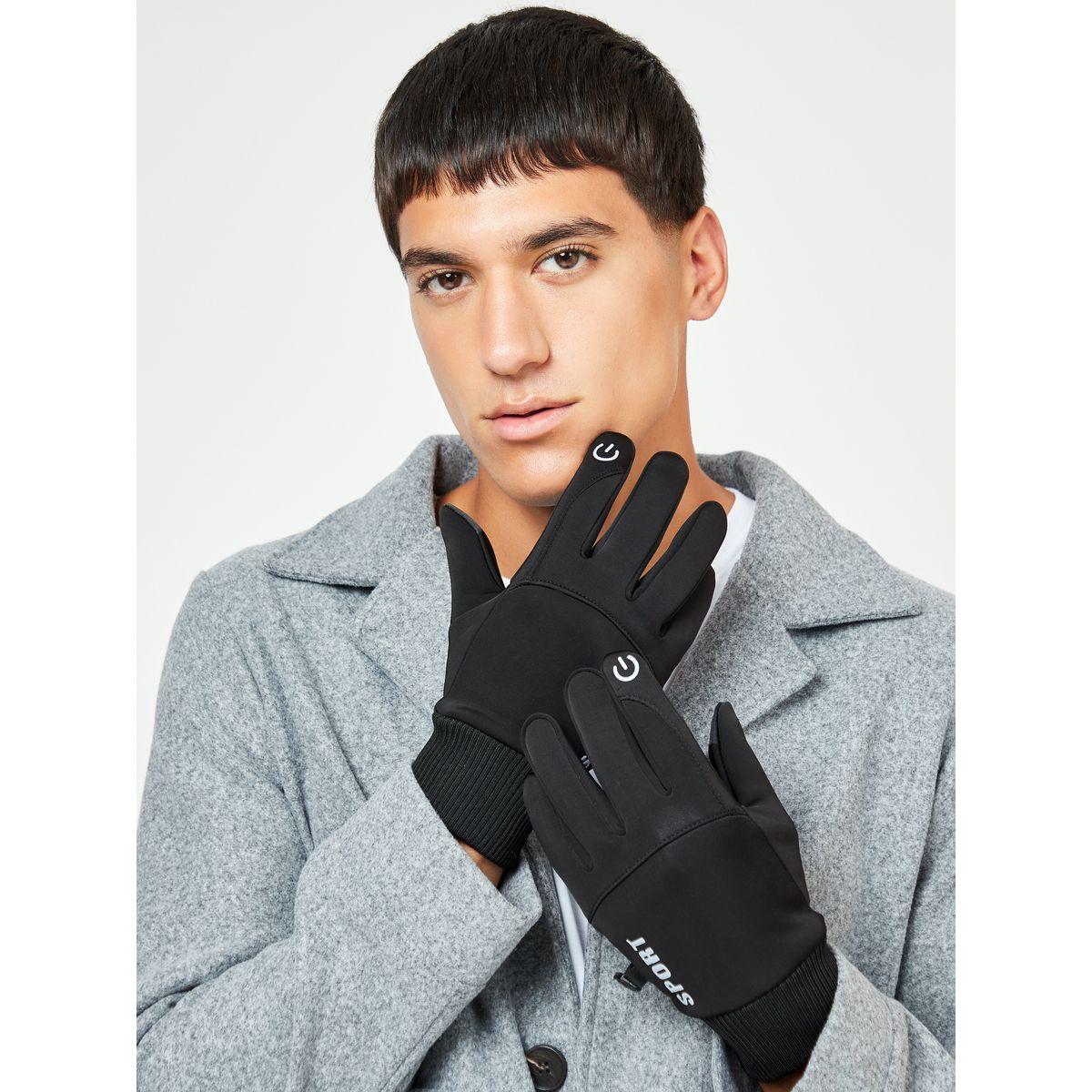 Styli Sport Print Touch-Screen Gloves-men-scarvesandgloves-image-2