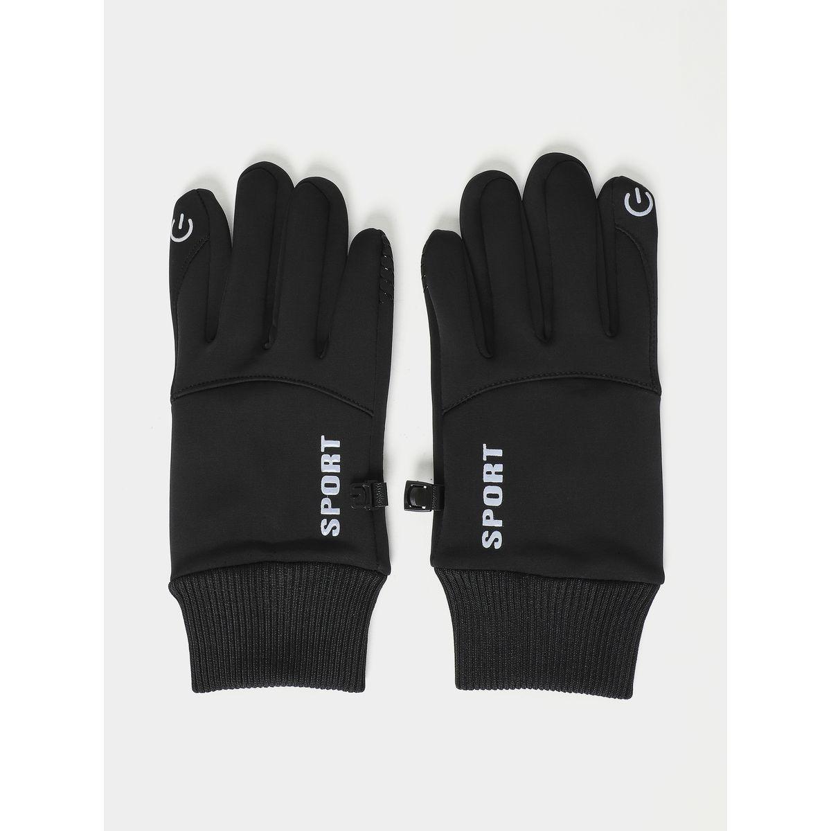 Styli Sport Print Touch-Screen Gloves-men-scarvesandgloves-image-3