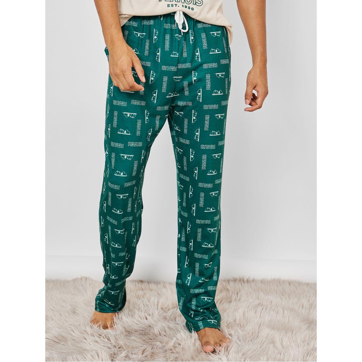 طقم بيجاما من ( تيشيرت + بنطال )-men-clothing-nightwear-sets-image-4