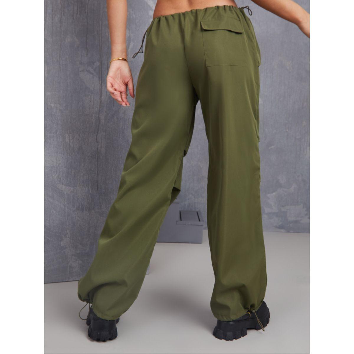 Styli Oversized Cargo Trouser with Drawcord Waistband-women-clothing-bottoms-trousers-image-2