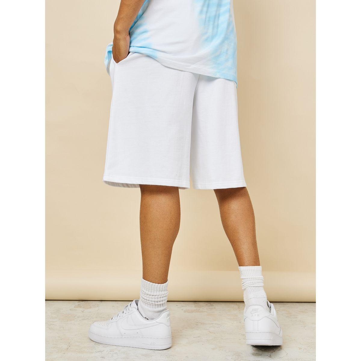 Styli Rick and Morty Character Hem Placement Print Oversized Shorts-men-clothing-bottoms-shorts-image-4
