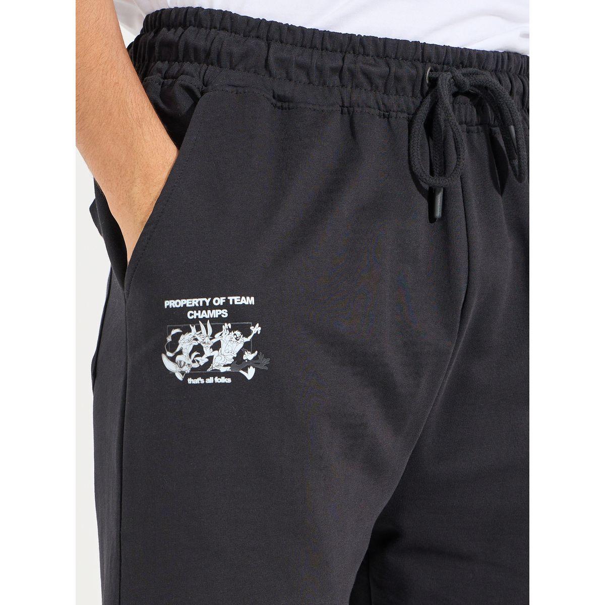 جوغر فضفاض مطبع بشخصية لوني تونز-men-clothing-bottoms-joggers-image-4