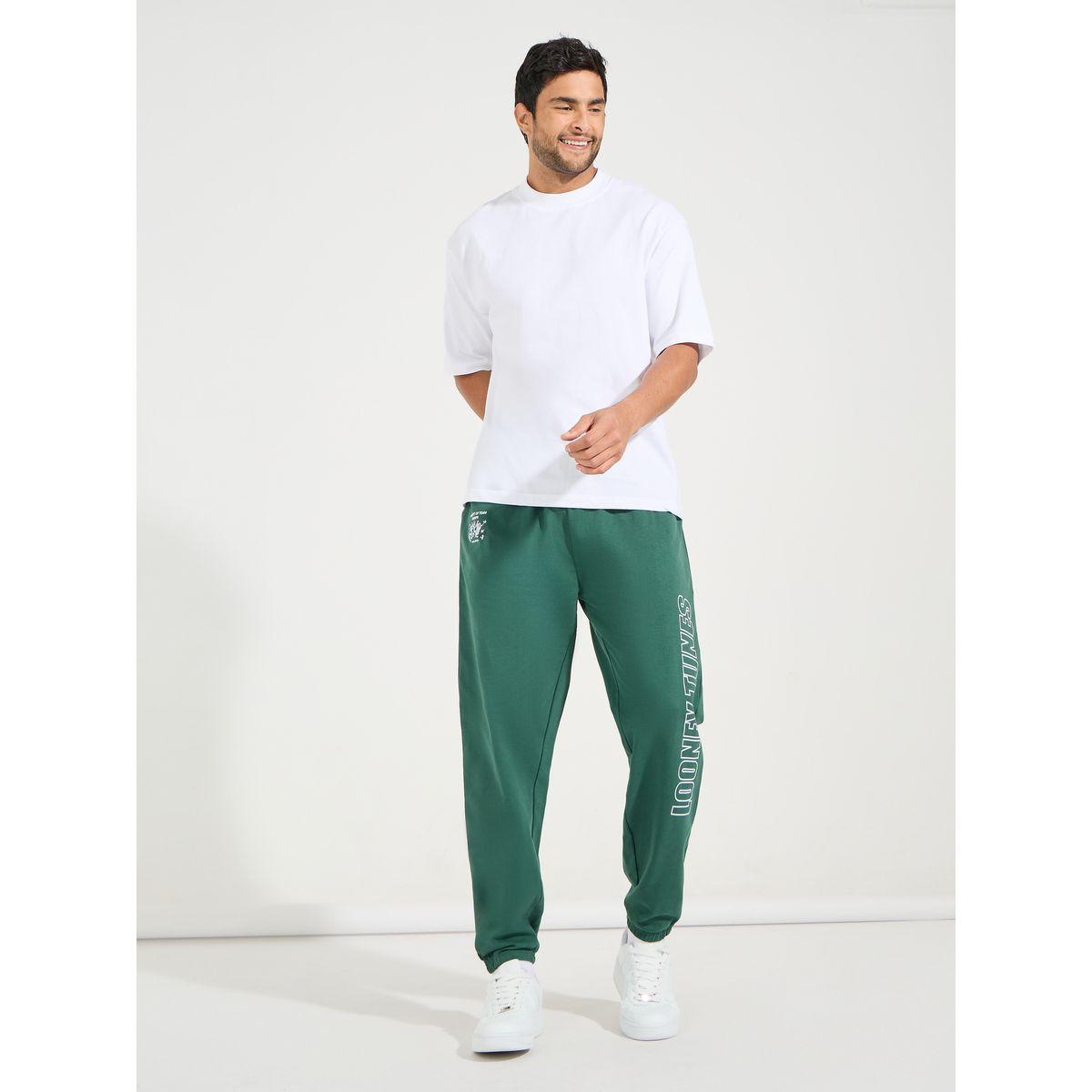 Styli Looney Tunes Character Print Pocket Detail Oversized Joggers-men-clothing-bottoms-joggers-image-2