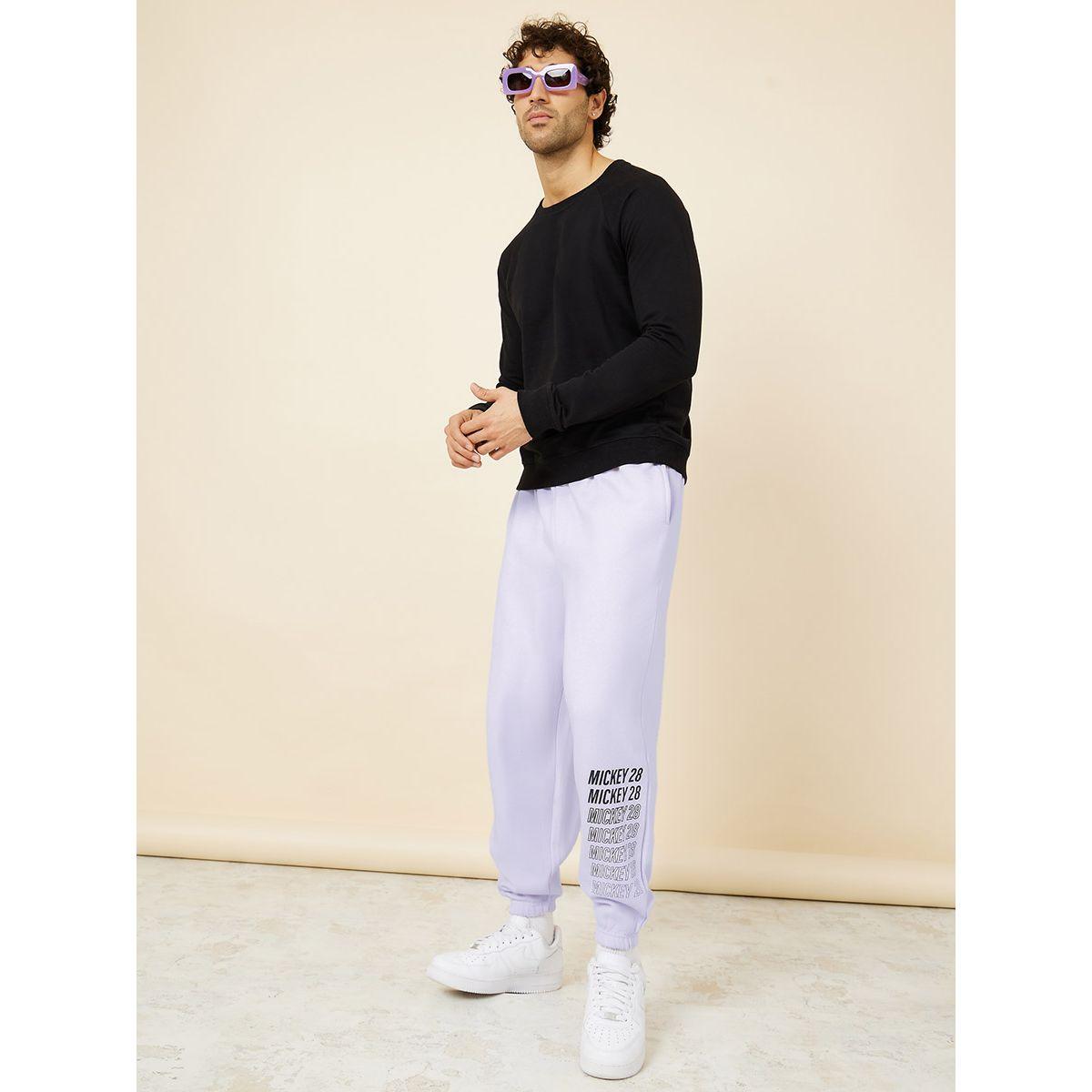 Styli Mickey Mouse Print Oversized Jogger-men-clothing-bottoms-joggers-image-2