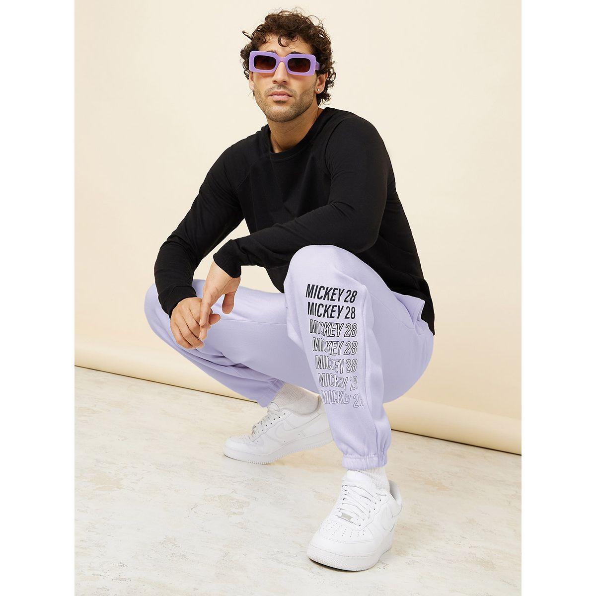 Styli Mickey Mouse Print Oversized Jogger-men-clothing-bottoms-joggers-image-3