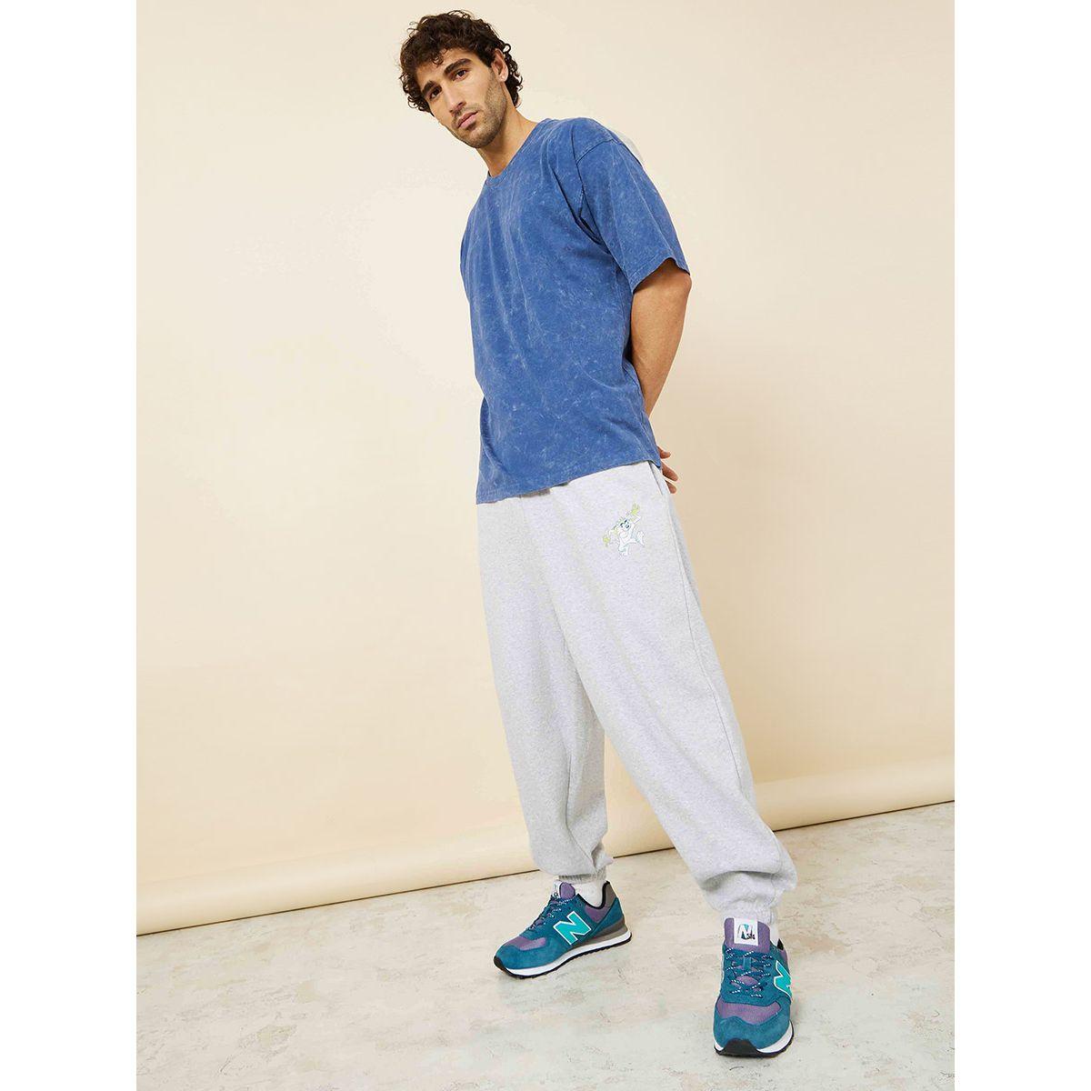 Styli Tazmanian Character Pocket Print Oversized Jogger-men-clothing-bottoms-joggers-image-2