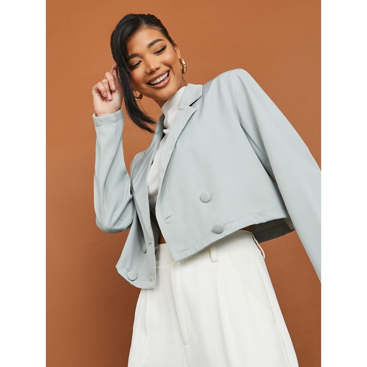 Styli Cropped Length Double Breasted Boxy Blazer-women-clothing-coatsandjackets-blazers-image-3