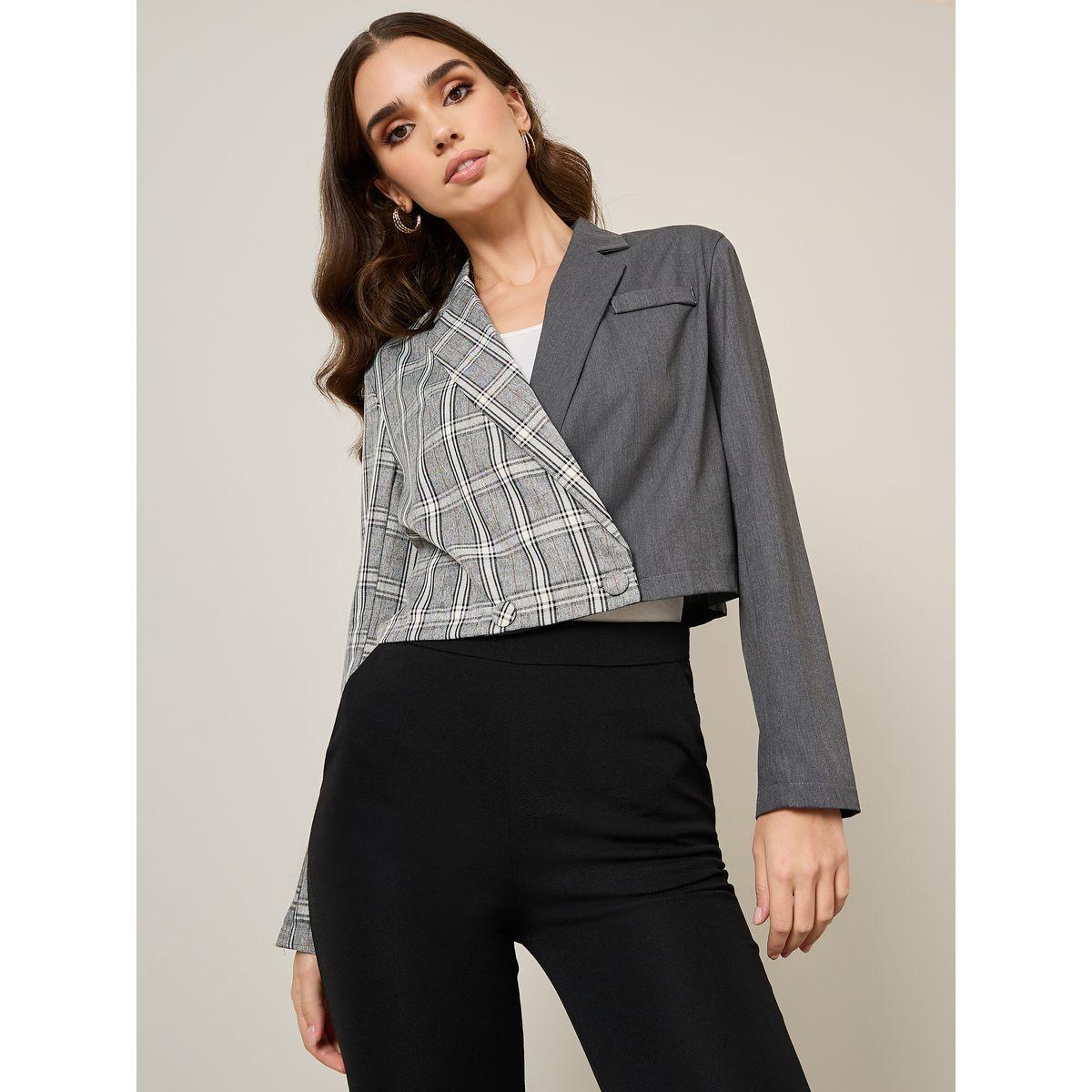 بليزر قصير بنمط كتل الالوان-women-clothing-coatsandjackets-blazers-image-1