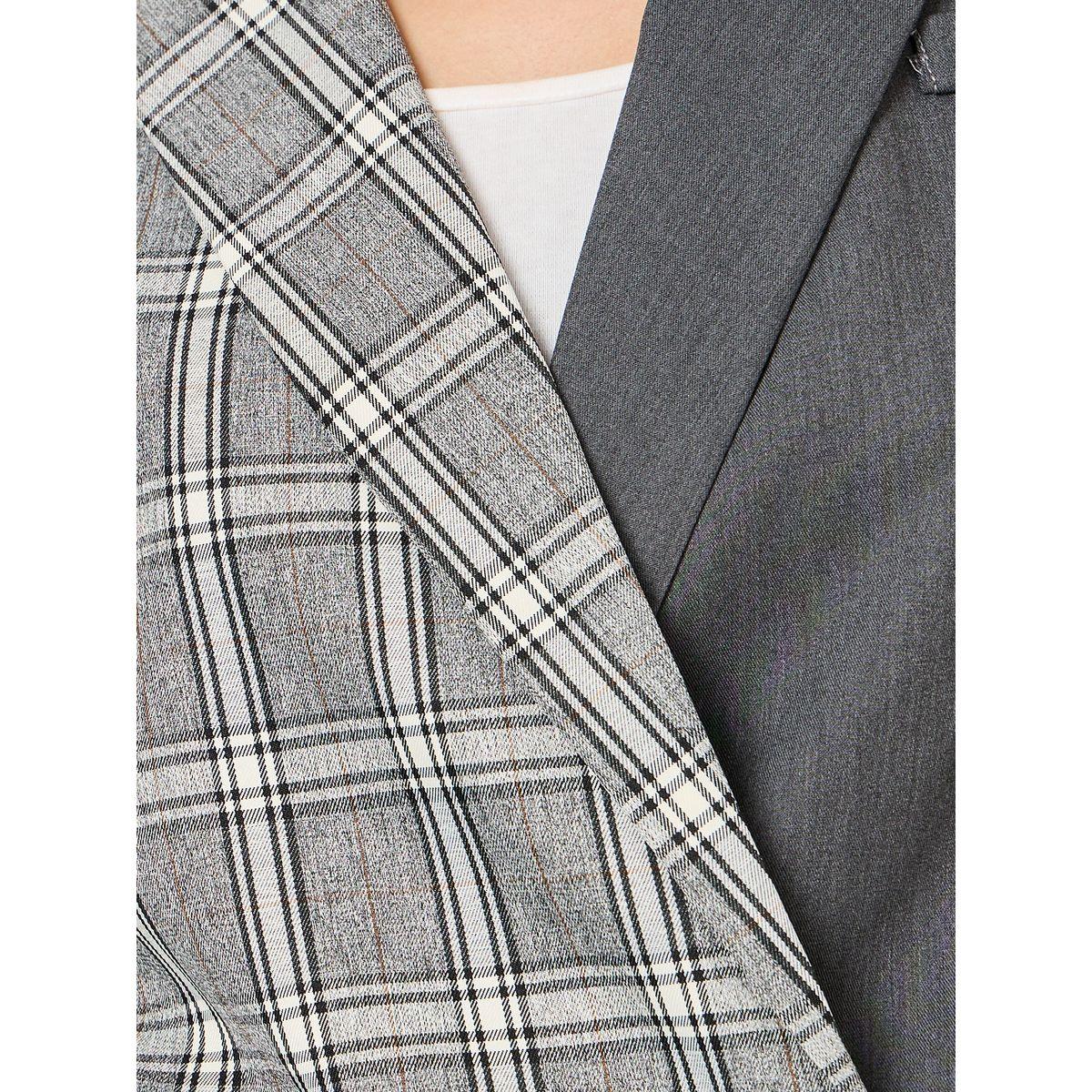 بليزر قصير بنمط كتل الالوان-women-clothing-coatsandjackets-blazers-image-4
