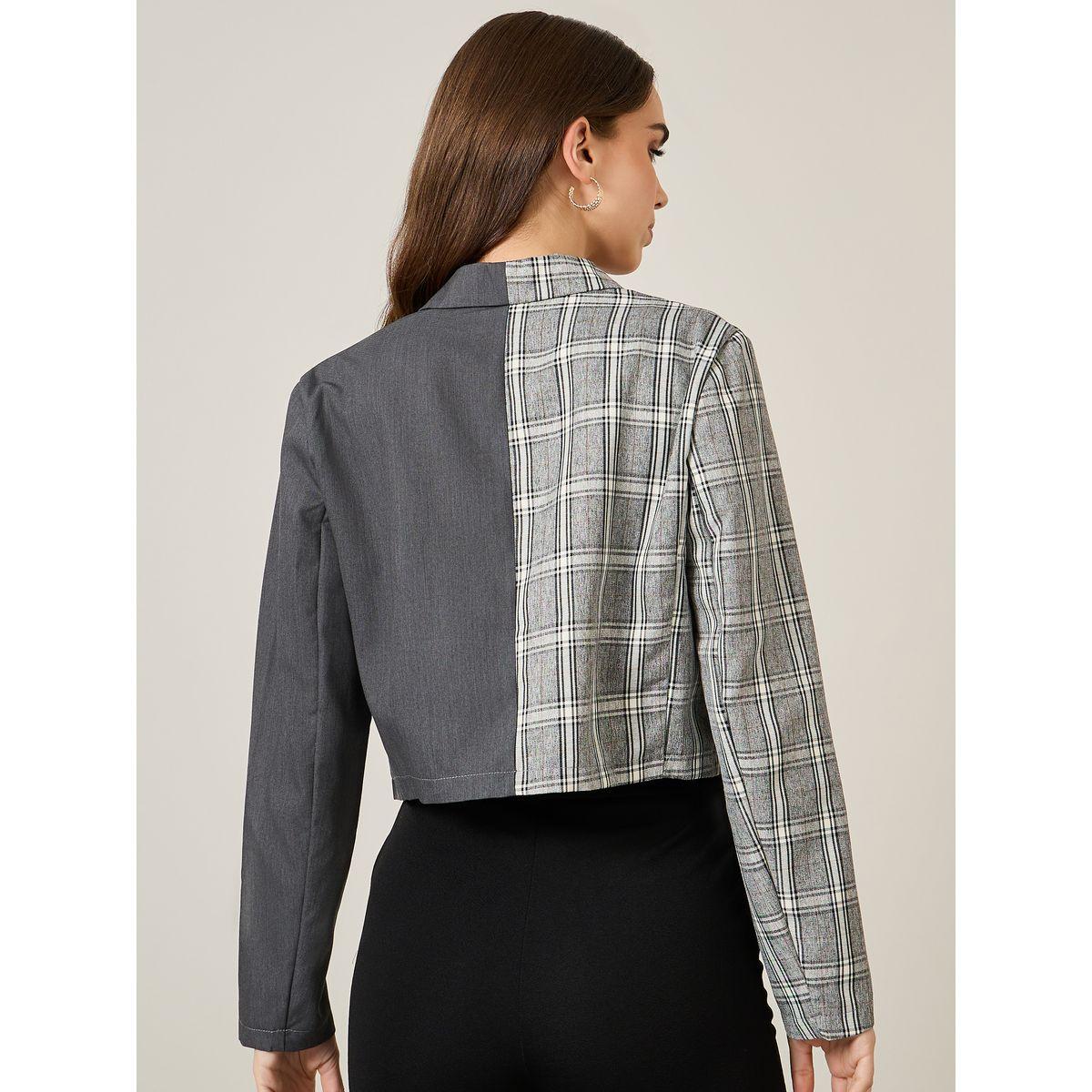 بليزر قصير بنمط كتل الالوان-women-clothing-coatsandjackets-blazers-image-5