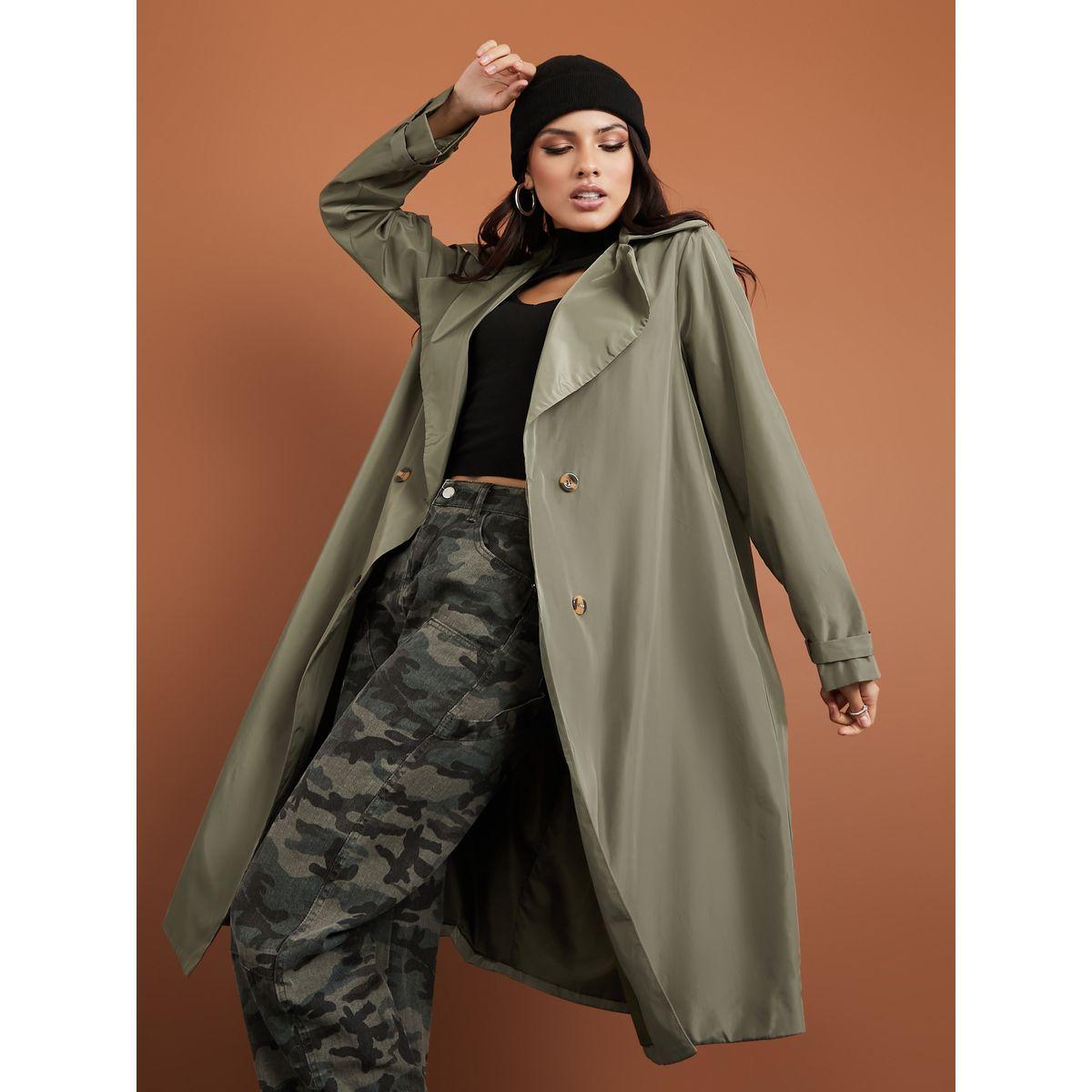 Oversized trench hotsell coat womens