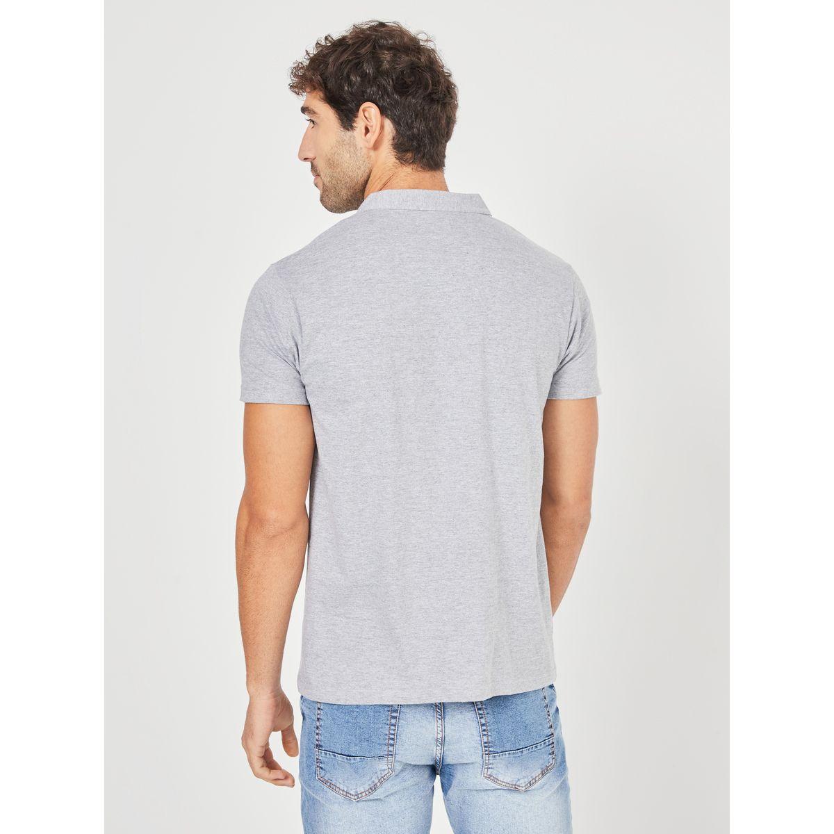 Styli Mandarin Collar Solid Slim Fit Polo T-shirt-men-clothing-tshirtsandpolos-polos-image-4