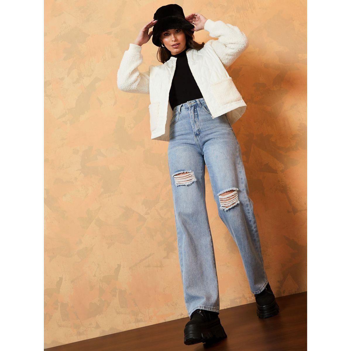 جاكيت بتداخلات فرو صناعي-women-winterwear-coatsandjackets-jackets-image-2