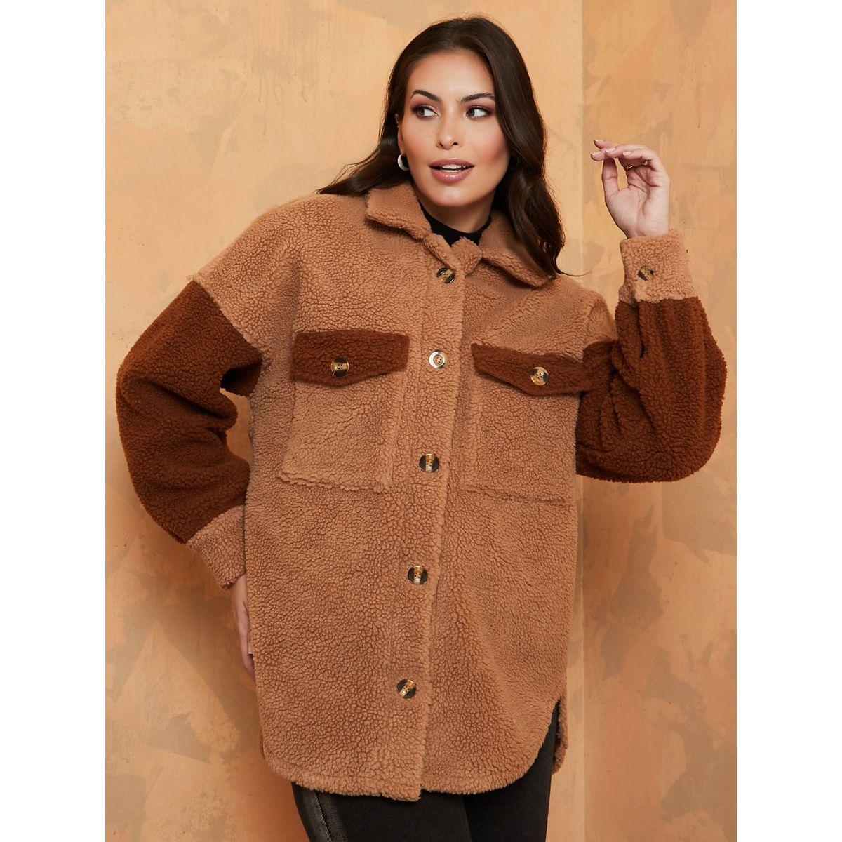 شاكيت بنمط كتل الالوان-women-winterwear-coatsandjackets-coats-image-4