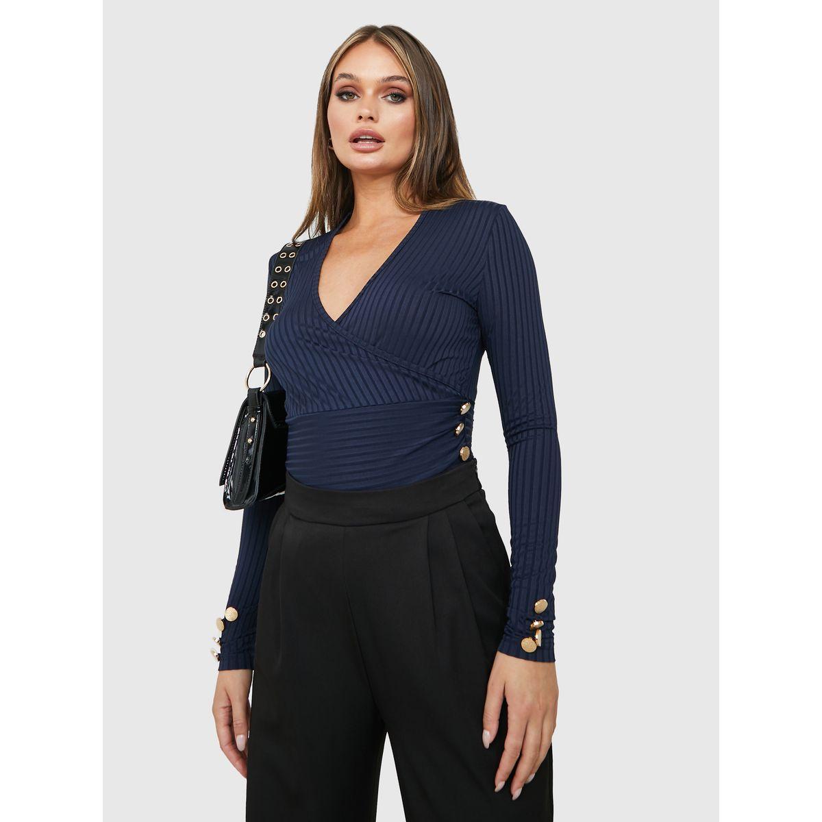 بلوزة محبوكة باكمام طويلة-women-clothing-shirtsandblouses-blouses-image-1