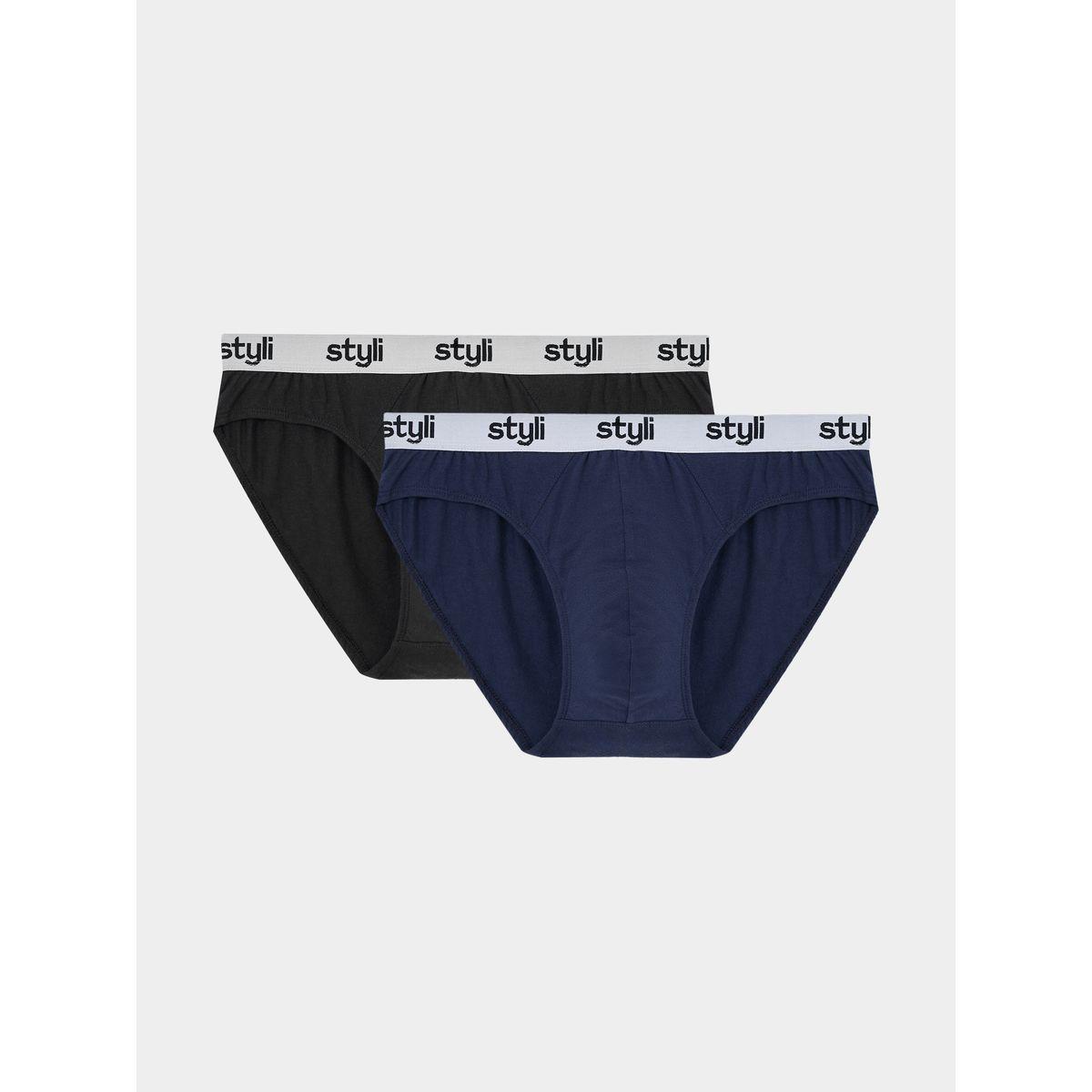 مجموعة من 2 سروال داخلي بخصر مطبوع-men-clothing-innerwear-underwear-image-1