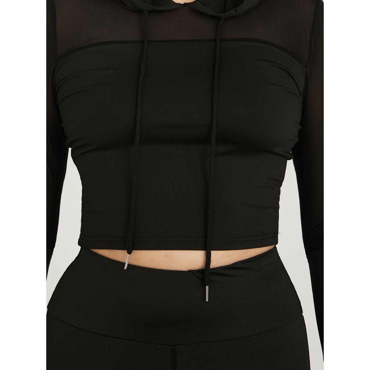 طقم رياضي من ( ليقنز + بلوزة قصيرة )-women-clothing-sportswearandactivewear-trackpantsandtracksuits-image-4