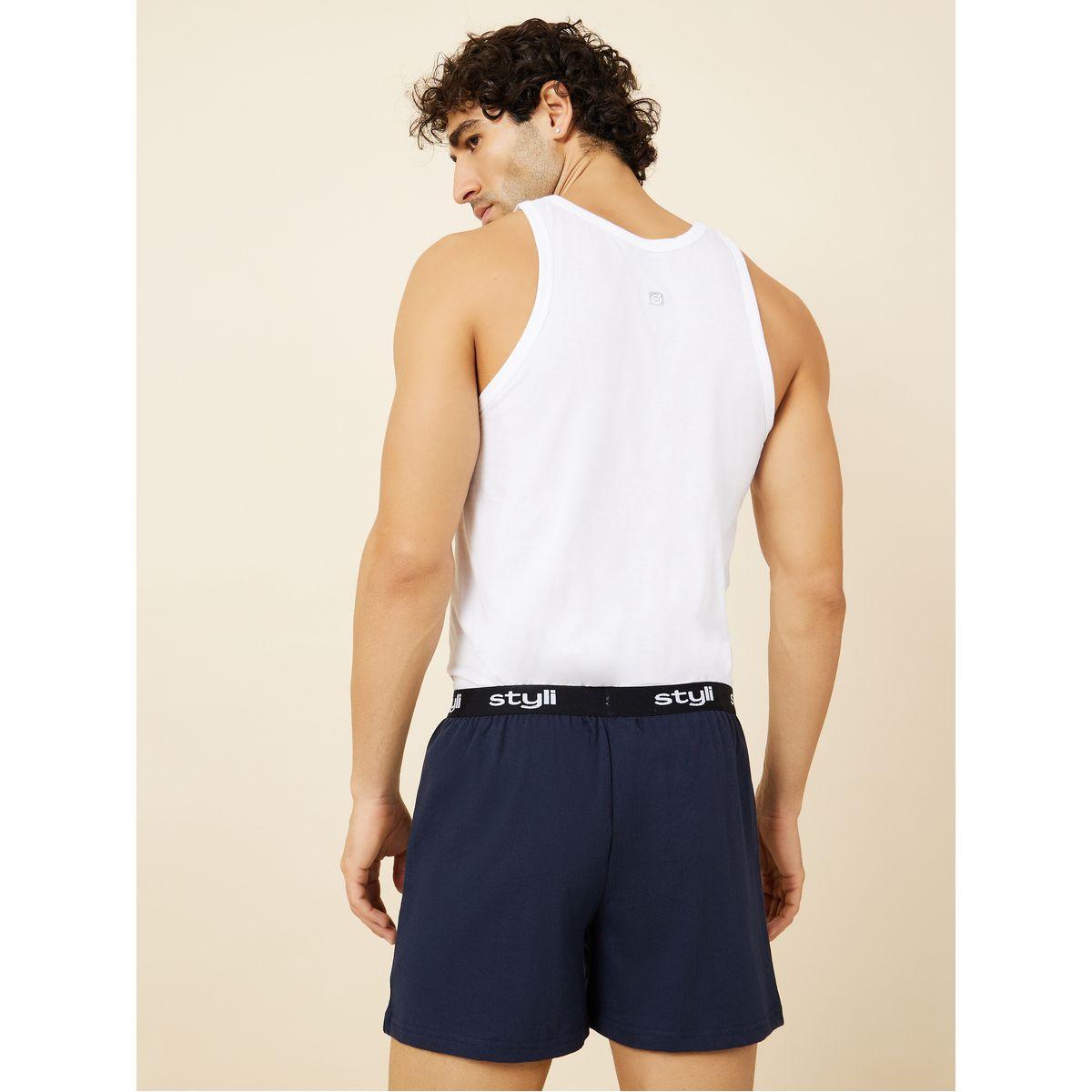 Styli Unwind Pack of 2 - Logo Print Elastic Waistband Boxers-men-clothing-innerwear-underwear-image-4