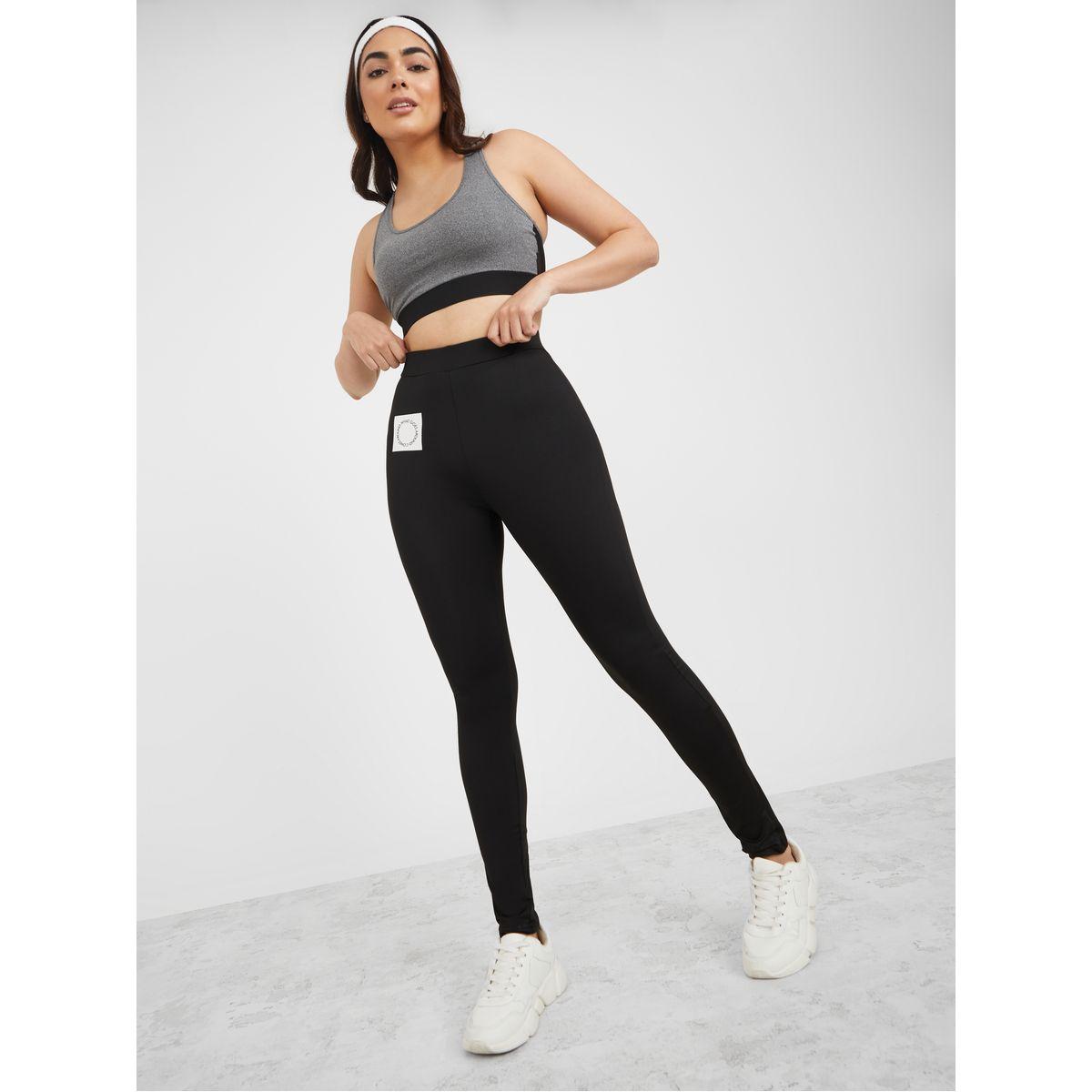 Styli Active What Goes Around Comes Around Patch Detail Active Leggings-women-clothing-sportswearandactivewear-bottoms-image-3