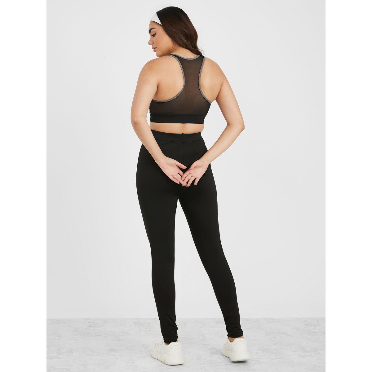 Styli Active What Goes Around Comes Around Patch Detail Active Leggings-women-clothing-sportswearandactivewear-bottoms-image-5