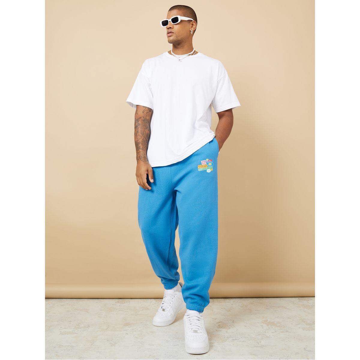 جوغر مطبع بشارة وقصة واسعة-men-clothing-bottoms-joggers-image-2
