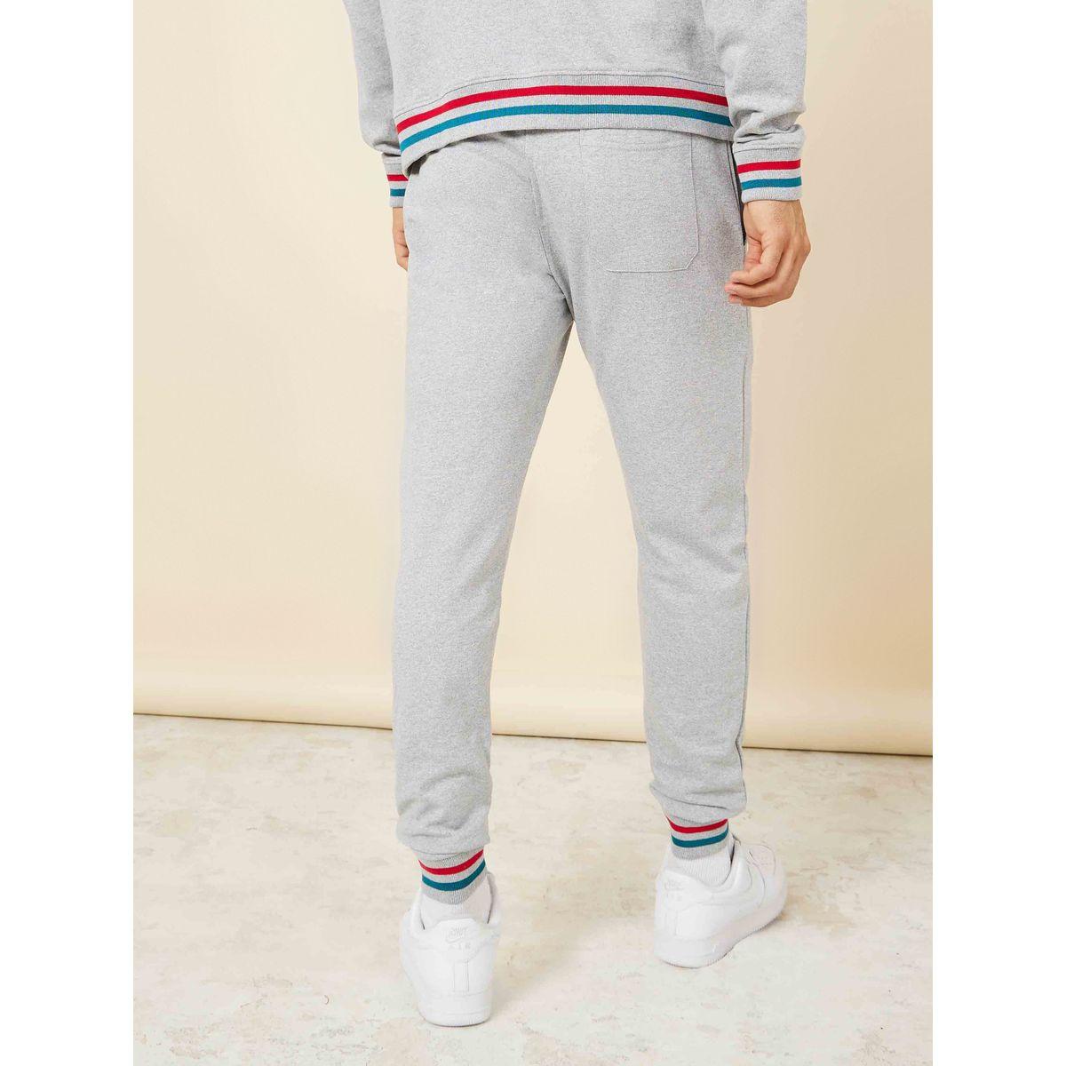 Styli Varsity Embroidery Detail Ribbed Cuff Jogger-men-clothing-bottoms-joggers-image-4