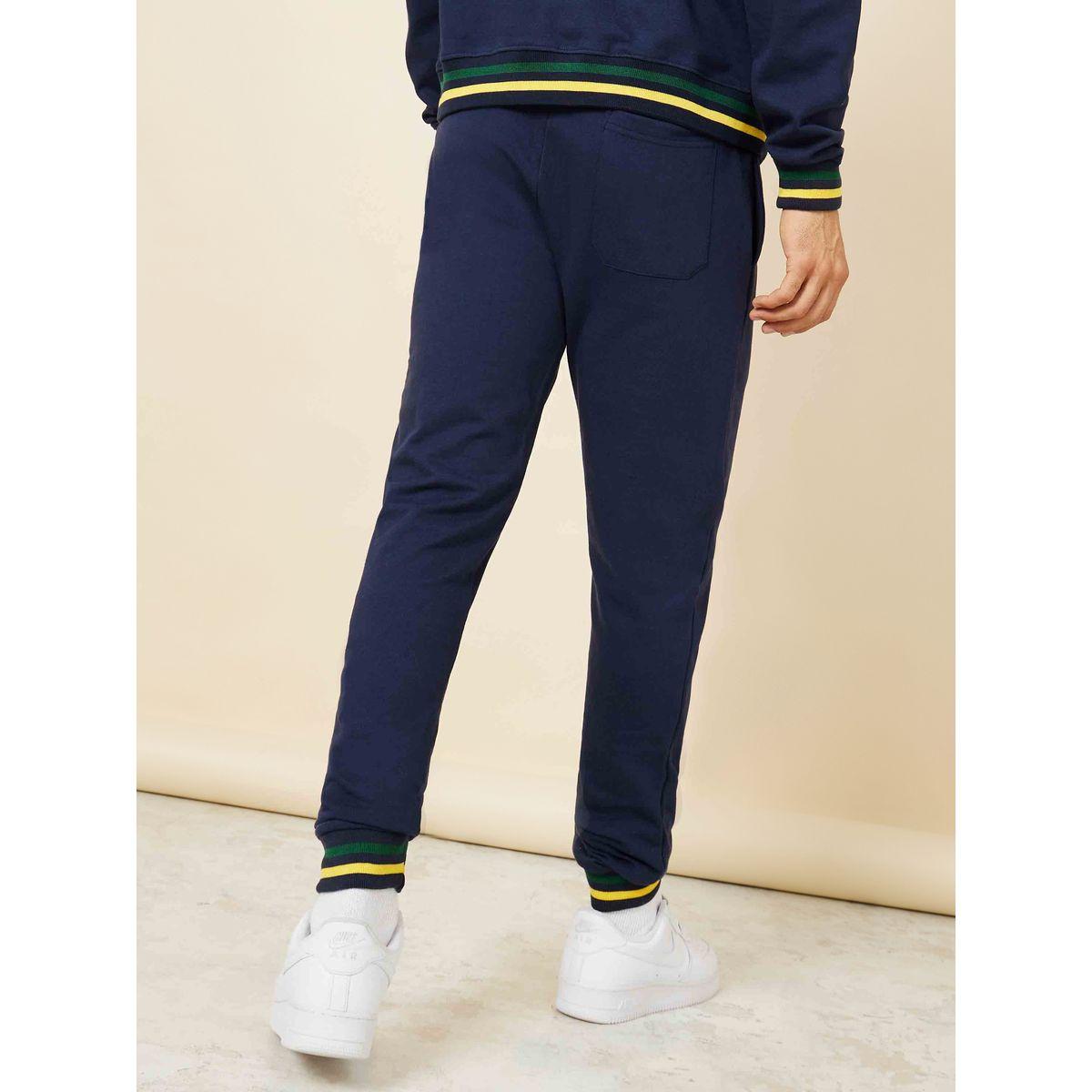 Styli Varsity Embroidery Detail Ribbed Cuff Jogger-men-clothing-bottoms-joggers-image-4