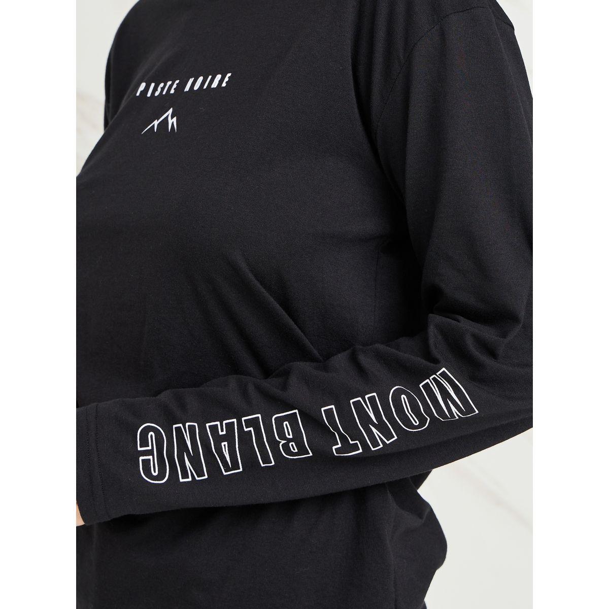 تيشيرت واسع مطبع بكتابة-women-clothing-tshirts-image-4