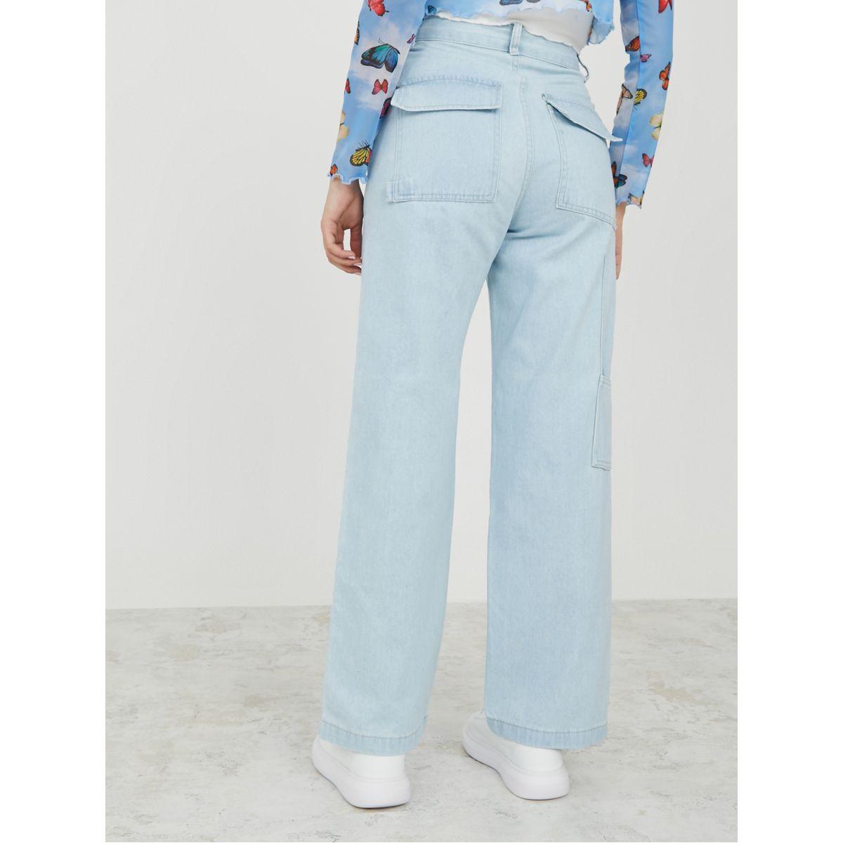 جينز بقصة واسعة وخصر عالي-women-clothing-bottoms-jeans-image-4