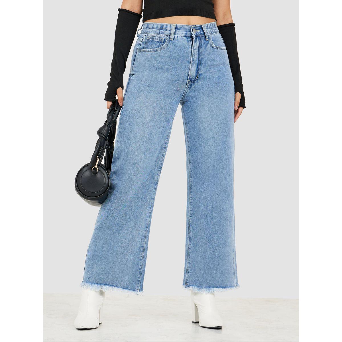 جينز بقصة عريضة وخصر عالي-women-clothing-bottoms-jeans-image-1