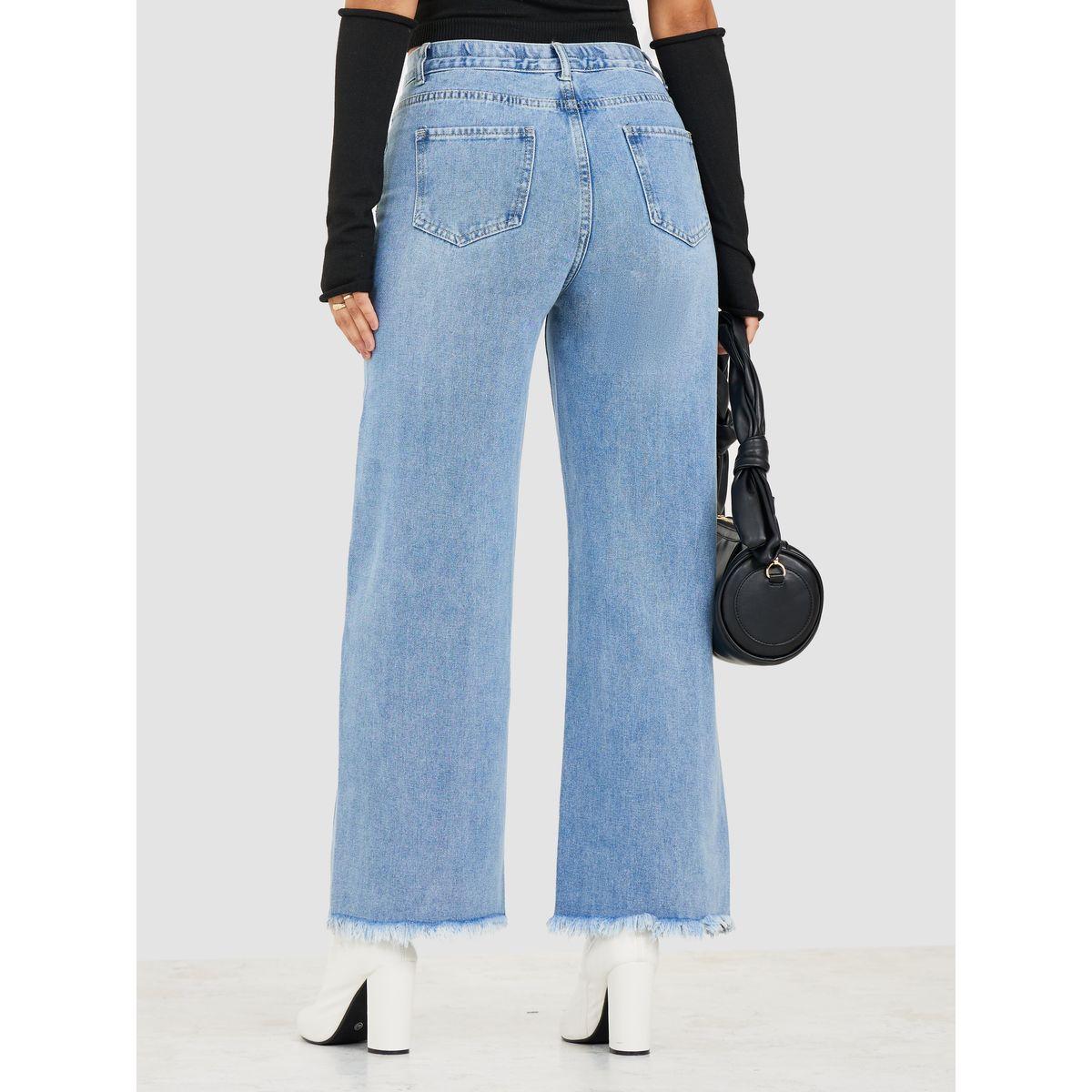 جينز بقصة عريضة وخصر عالي-women-clothing-bottoms-jeans-image-4
