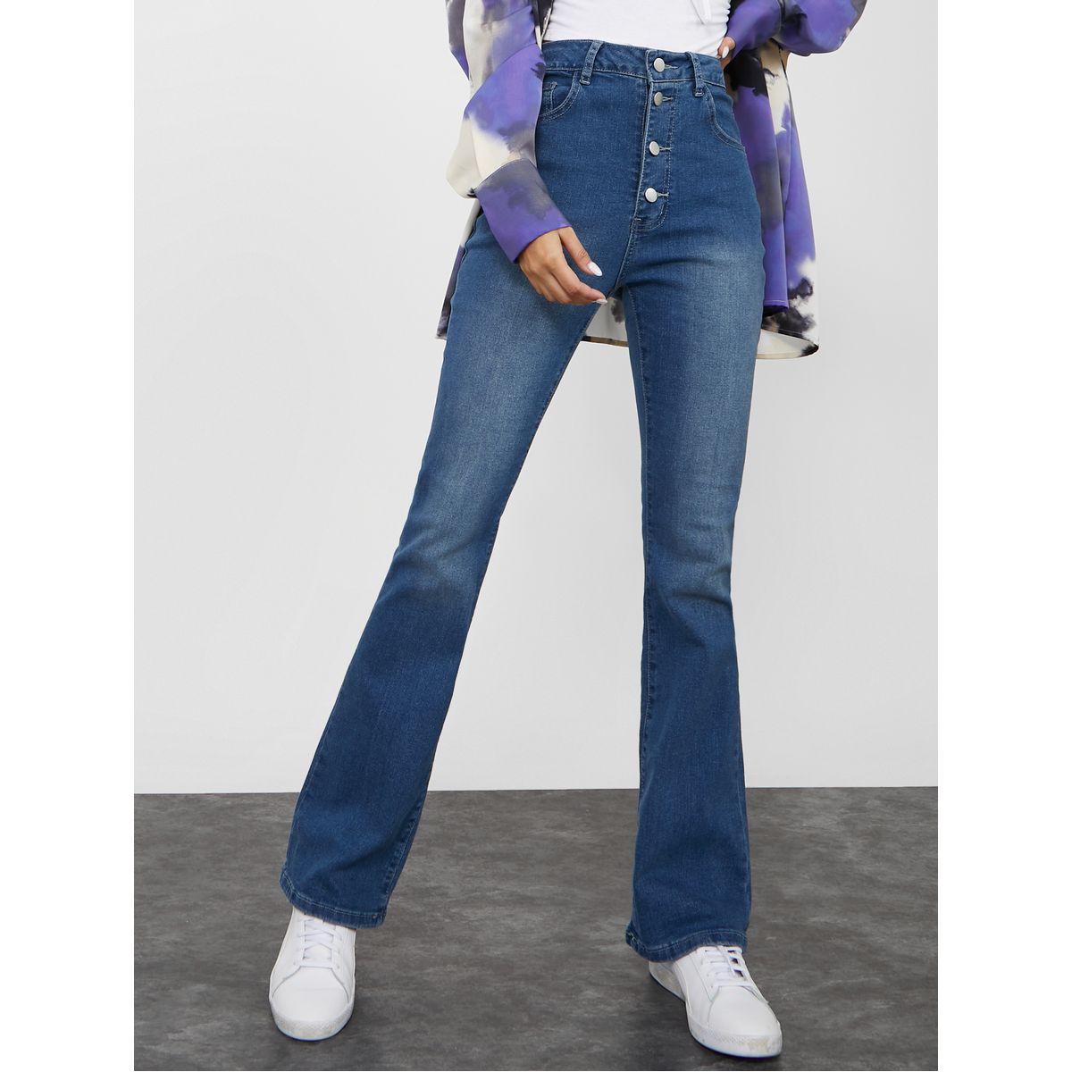 جينز بقصة واسعة وخصر عالي-women-clothing-bottoms-jeans-image-1