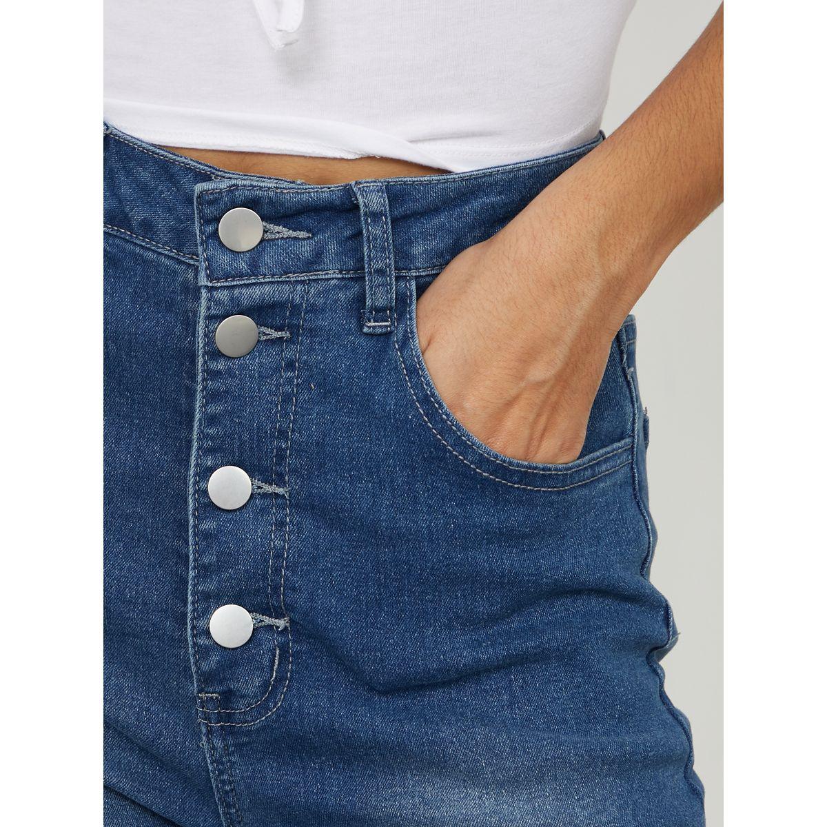 Styli High Rise Button Detail Flare Leg Jeans-women-clothing-bottoms-jeans-image-3