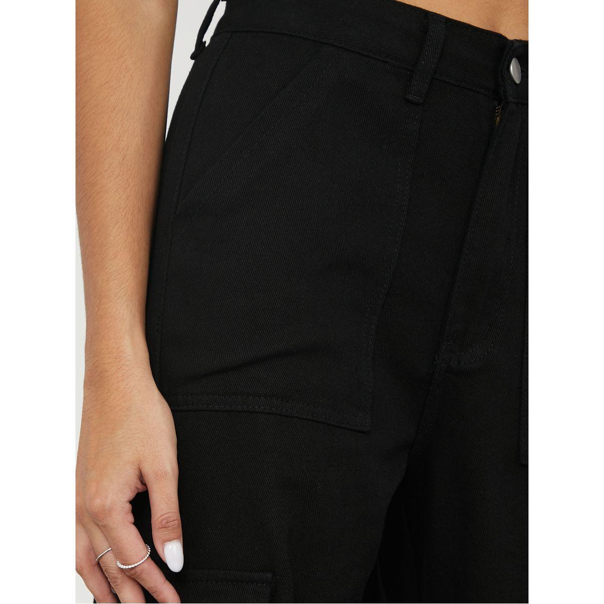 Styli High Waist Cargo Pocket Jeans-women-clothing-bottoms-jeans-image-3
