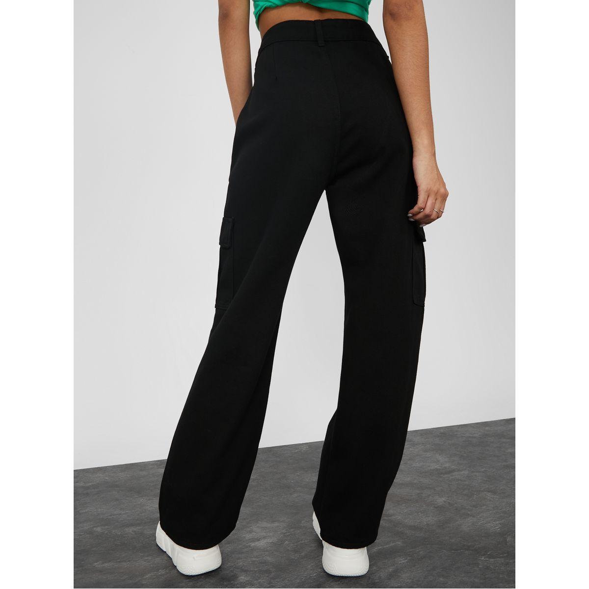 Styli High Waist Cargo Pocket Jeans-women-clothing-bottoms-jeans-image-4
