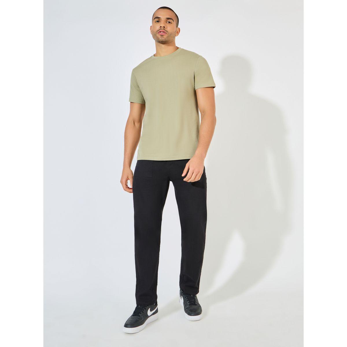 Styli Pure Cotton Compact Jersey Regular T-Shirt-men-clothing-tshirtsandpolos-tshirts-image-2