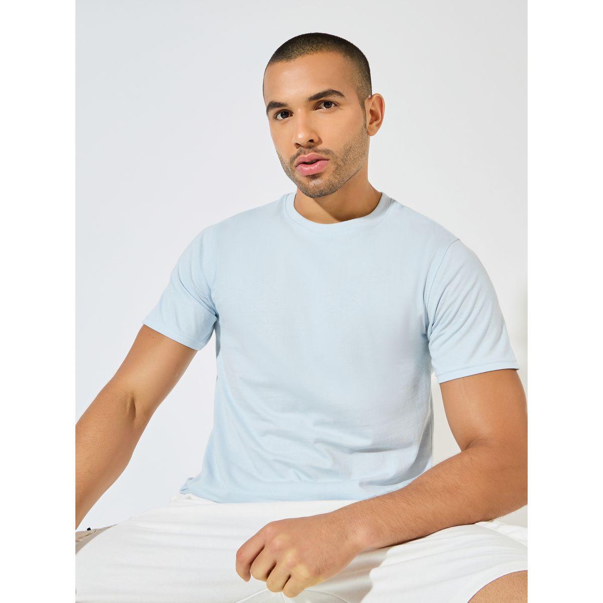 تيشيرت جيرسيه بقصة عادية واكمام قصيرة-men-clothing-tshirtsandpolos-tshirts-image-1