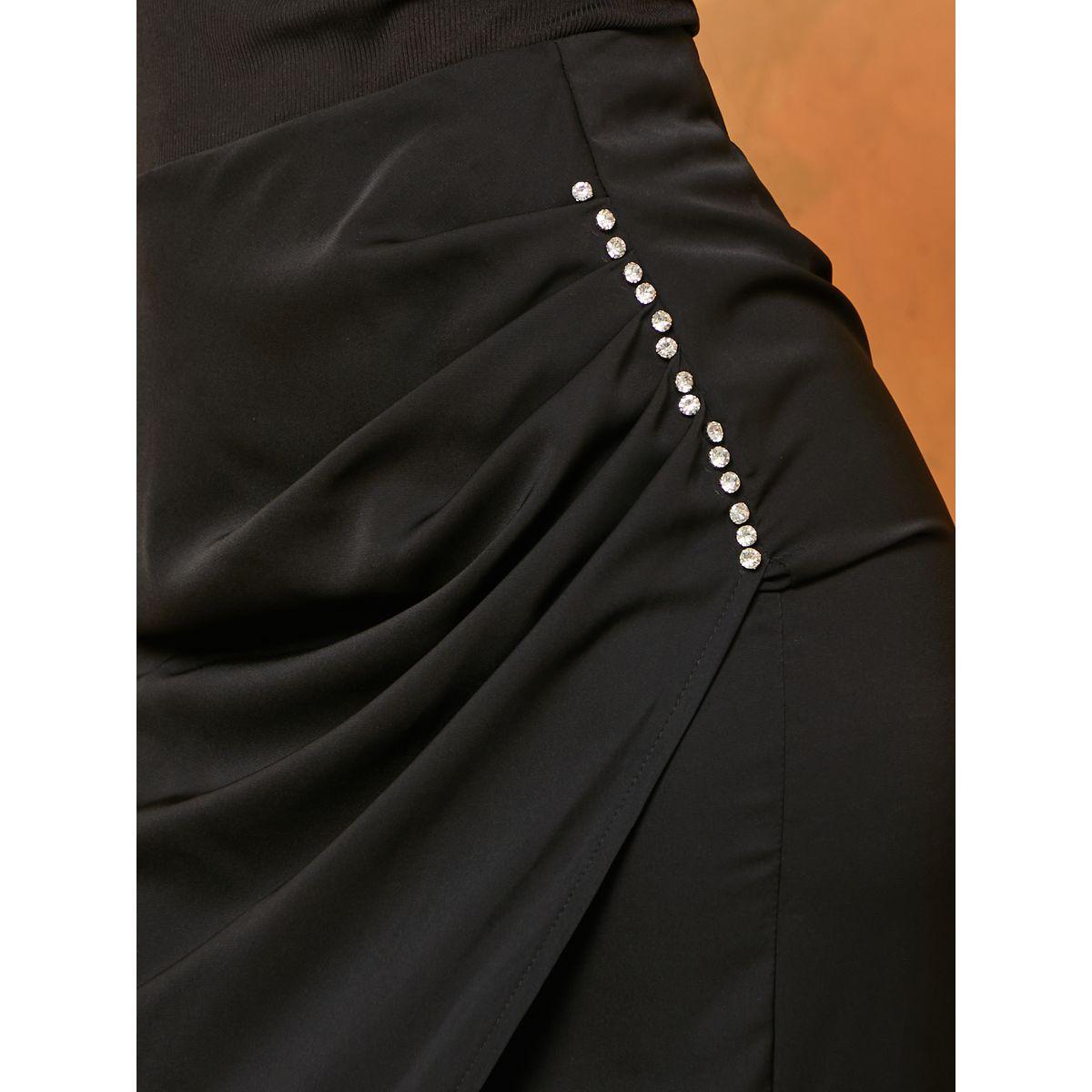 تنورة ميدي بحافة غير متماثلة الطول-women-clothing-bottoms-skirts-image-3