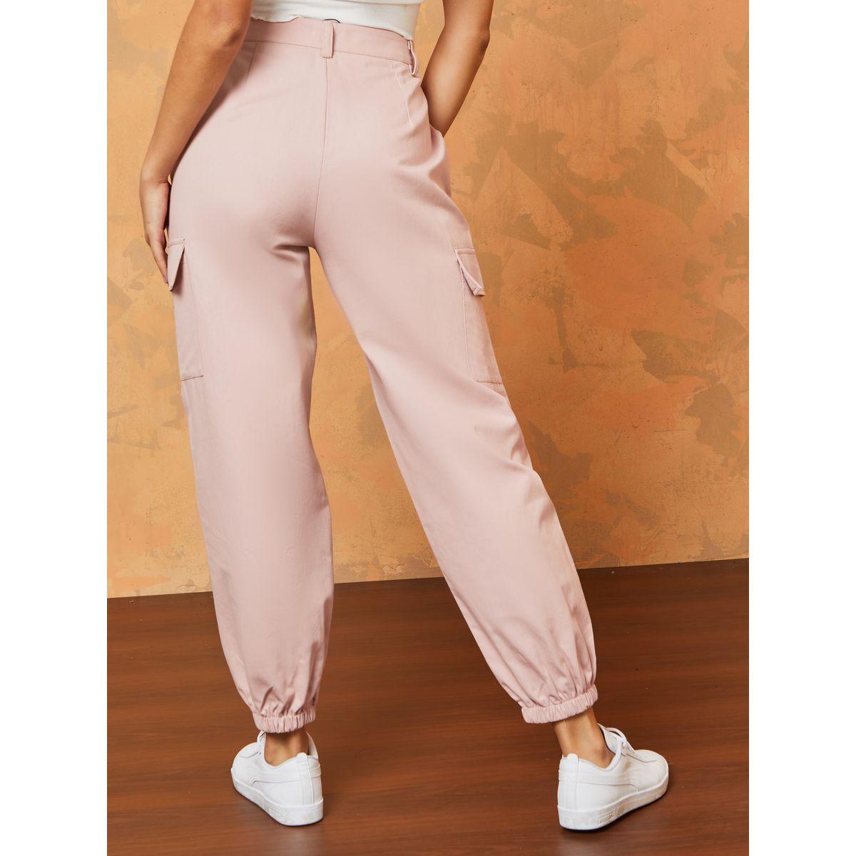 Styli High Waist Cargo Pocket Detail Jogger-women-clothing-bottoms-joggers-image-4