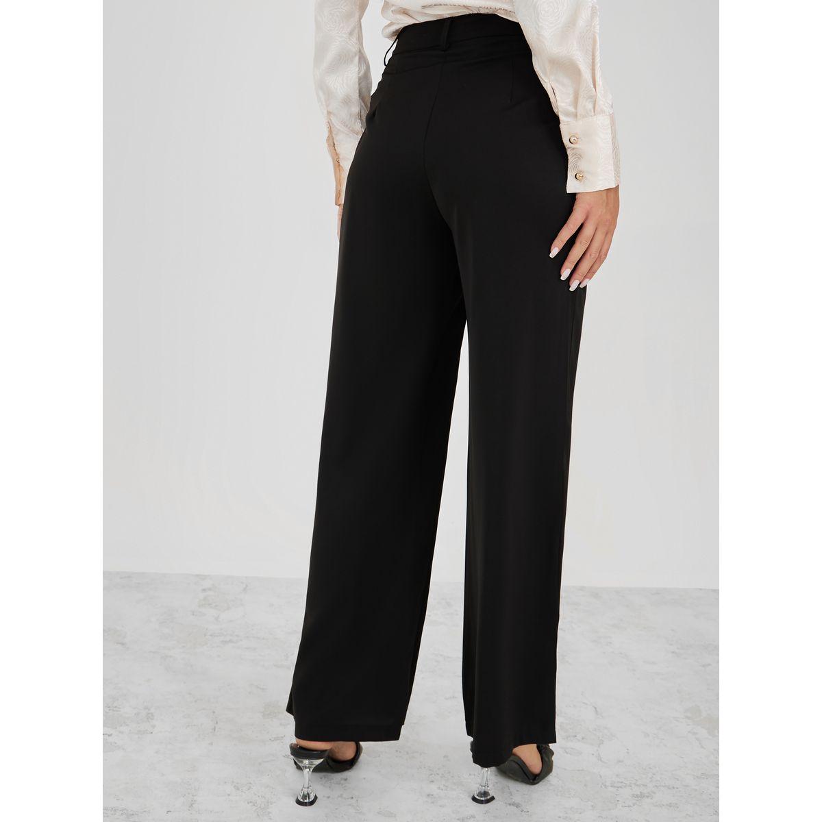 Styli High Waist Wide Leg Trouser-women-clothing-bottoms-trousers-image-4