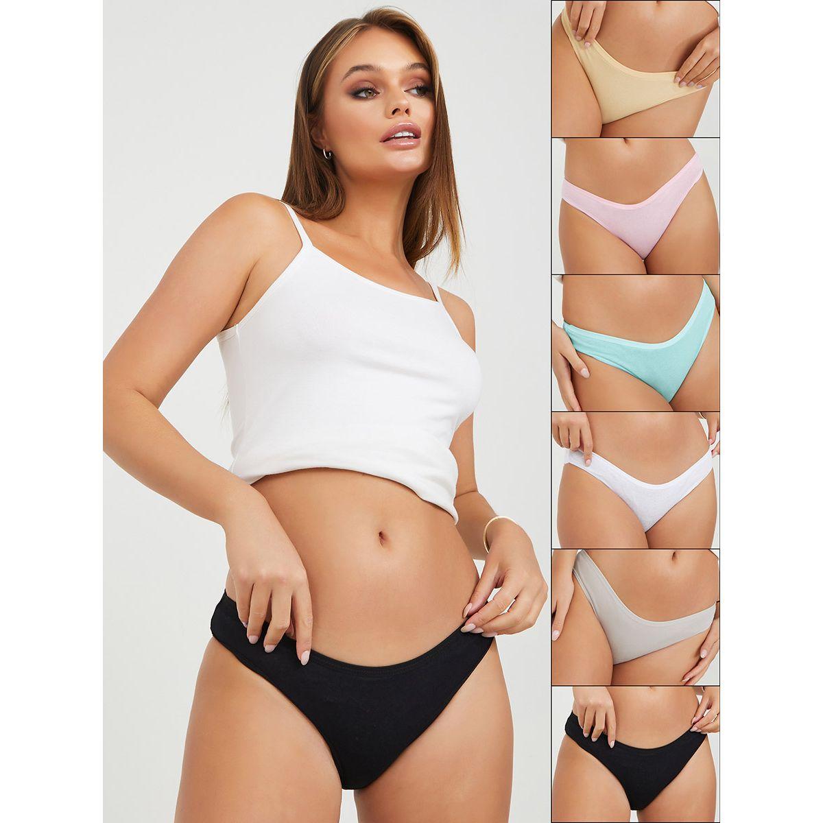 مجموعة من 6 سراويل داخلية ( بكيني )-women-clothing-lingerie-panties-image-10