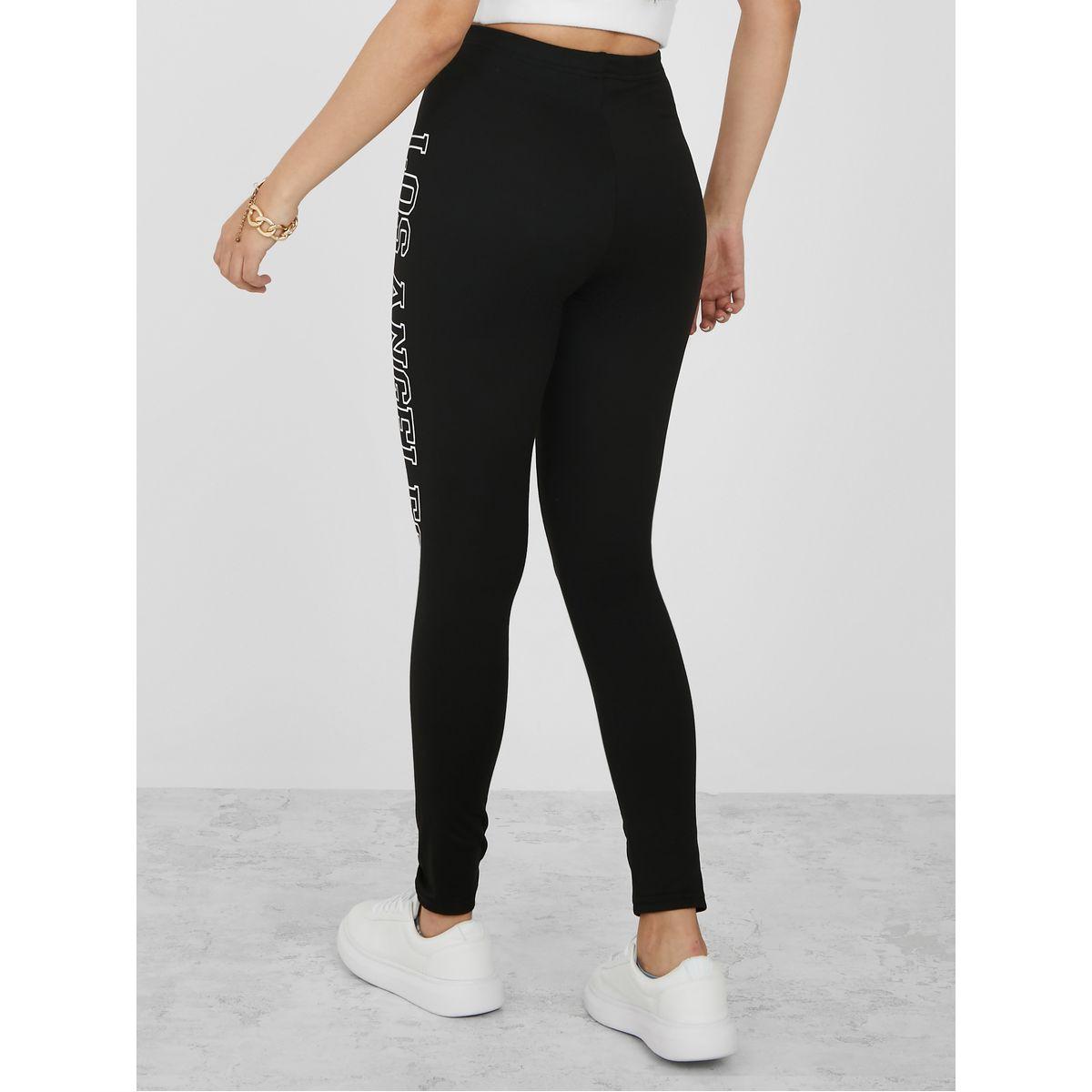 Styli Los Angeles Slogan Print Legging-women-clothing-bottoms-leggings-image-4