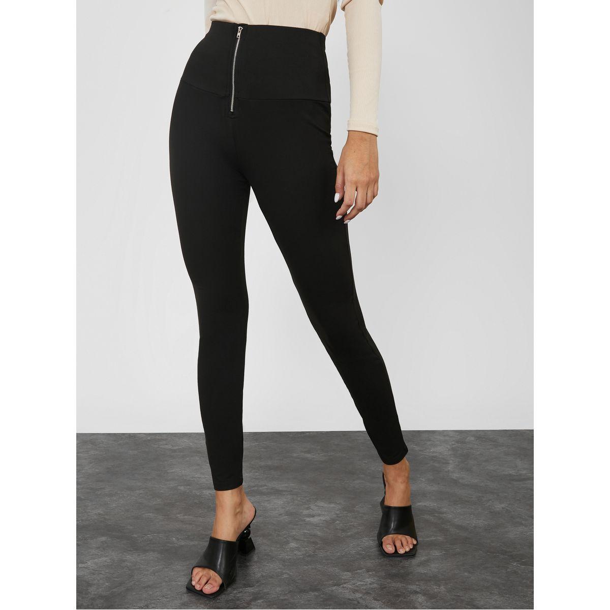 ليقنز بنصف سحاب غلق-women-clothing-bottoms-leggings-image-1