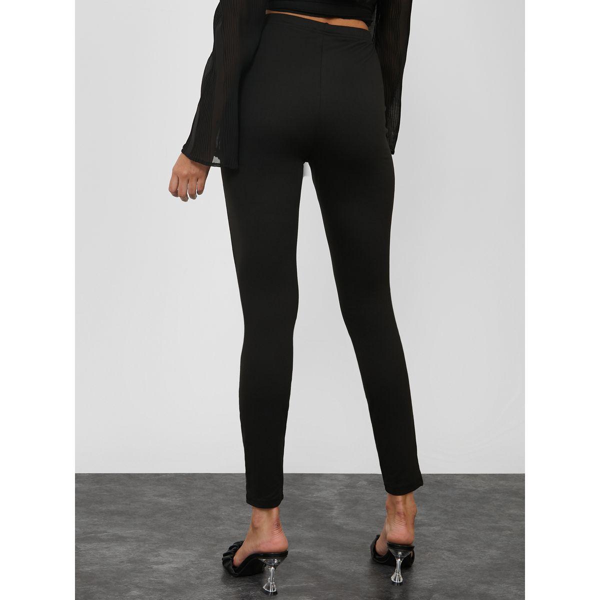 ليقنز بخصر مطاطي ومزين بأزرار-women-clothing-bottoms-leggings-image-4