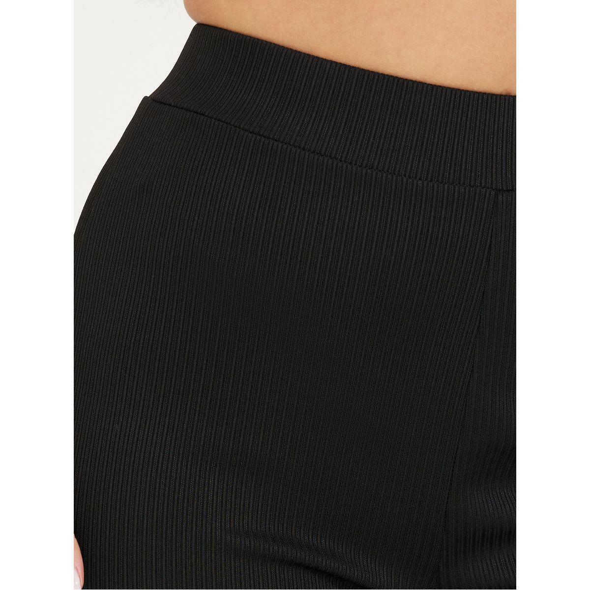 Styli Elasticated Waistband Ribbed Legging-women-clothing-bottoms-leggings-image-3
