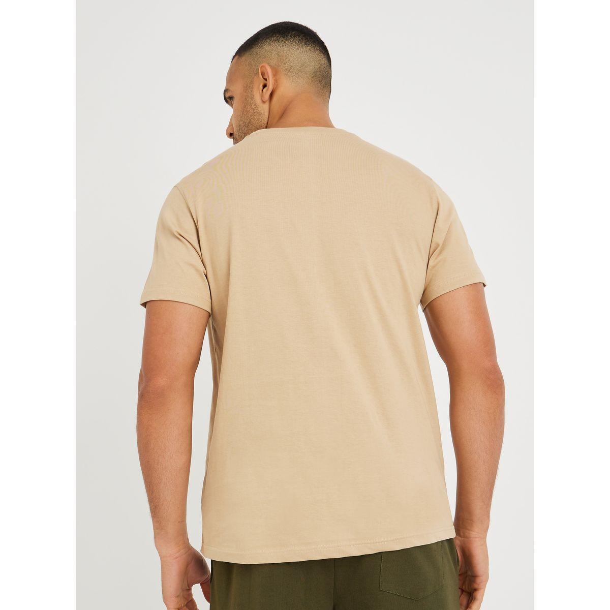 Styli Solid Short Sleeve Crew Neck T-Shirt-men-clothing-tshirtsandpolos-tshirts-image-4
