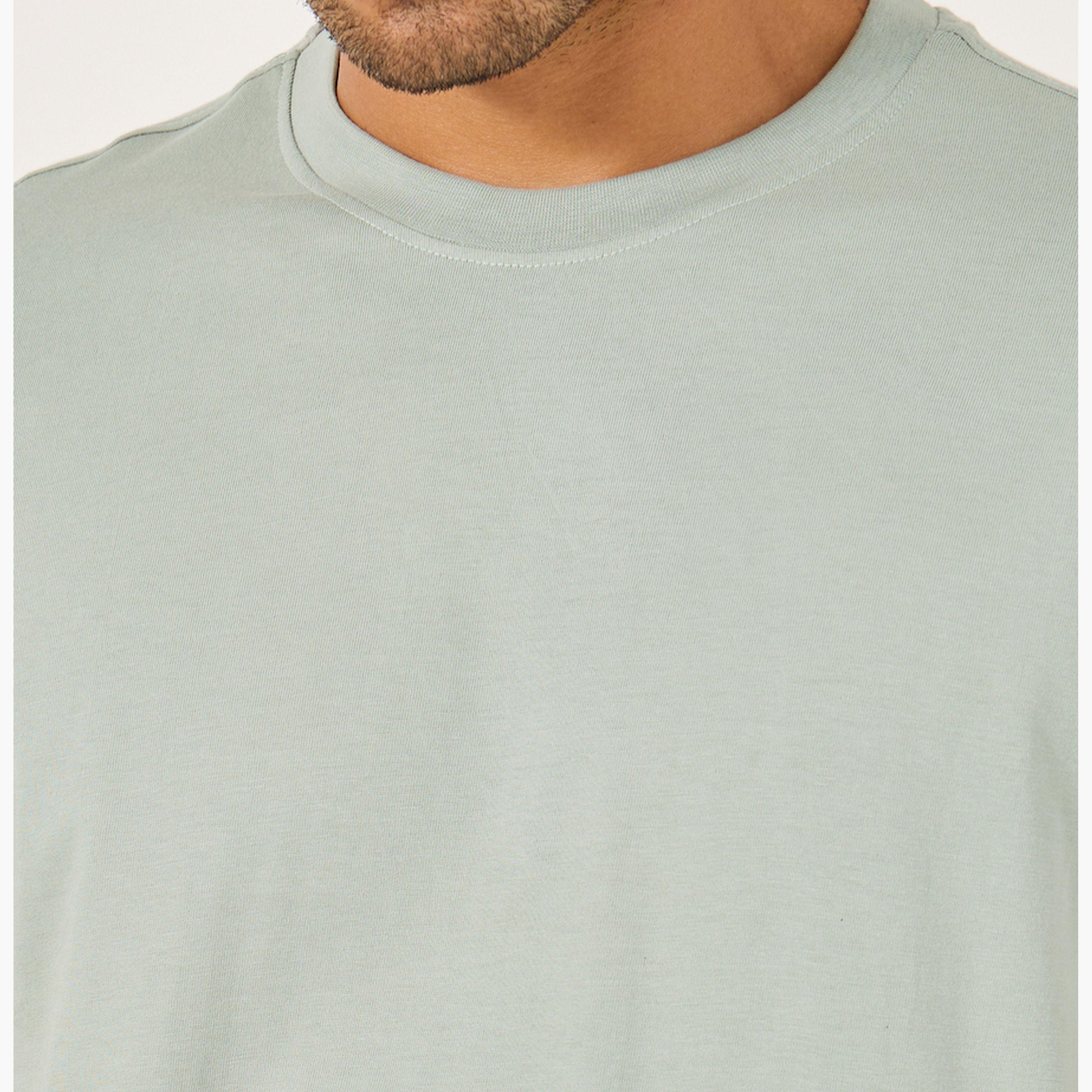 ستايلي - تي شيرت ضيق من القطن الخالص-men-clothing-tshirtsandpolos-tshirts-image-3