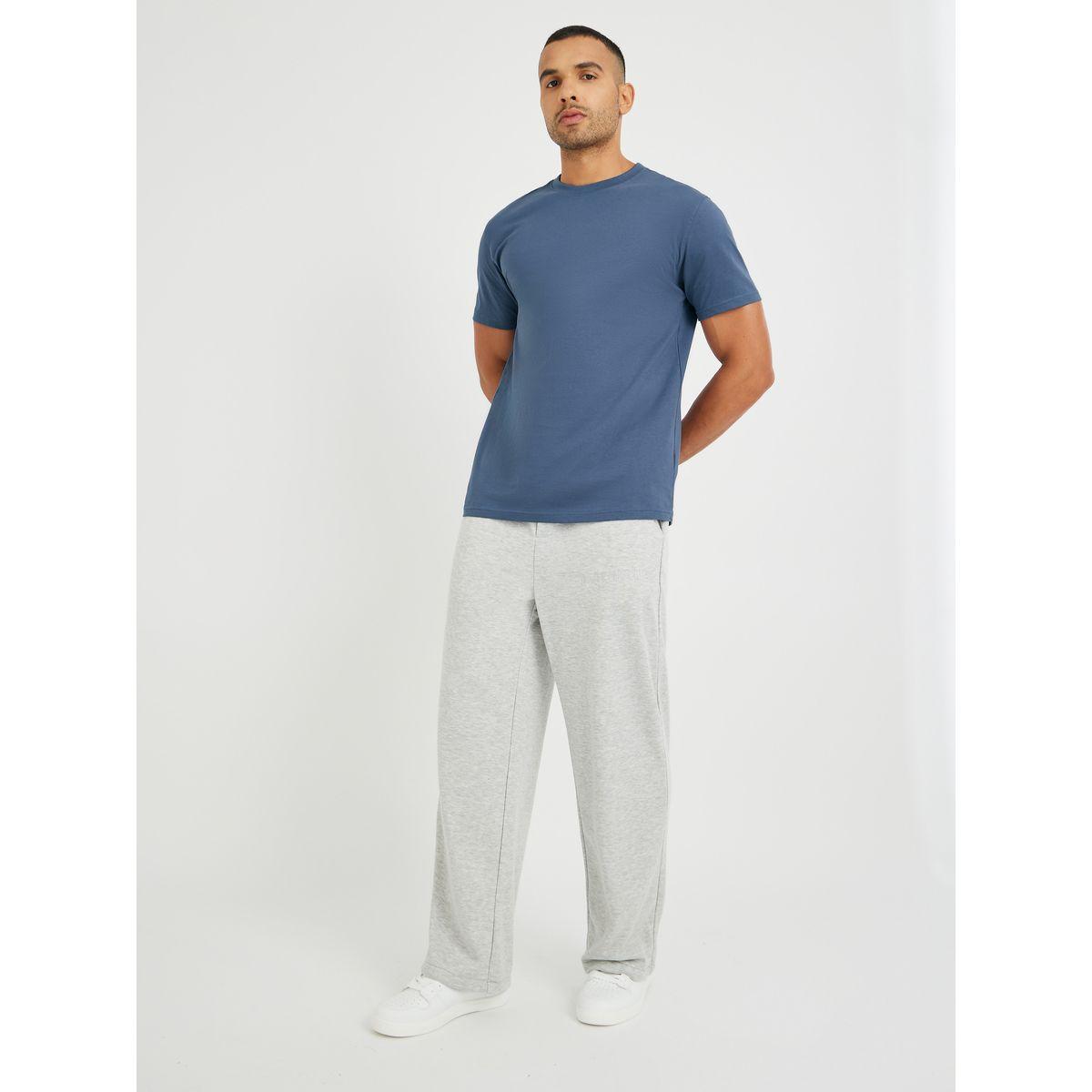 Styli Solid Short Sleeve Crew Neck T-Shirt-men-clothing-tshirtsandpolos-tshirts-image-2